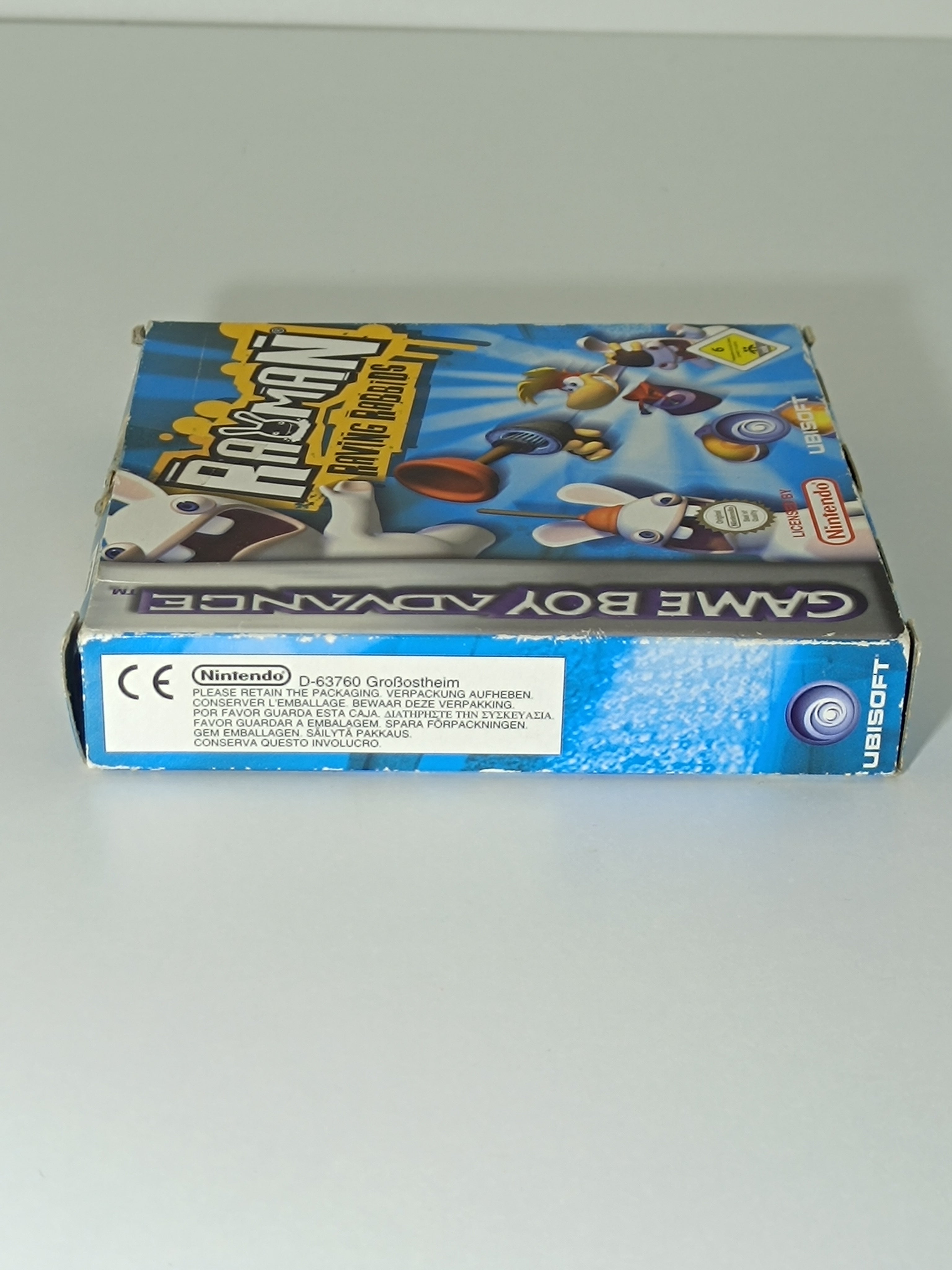 Rayman Raving Rabbids GBA - inkl. Inlay