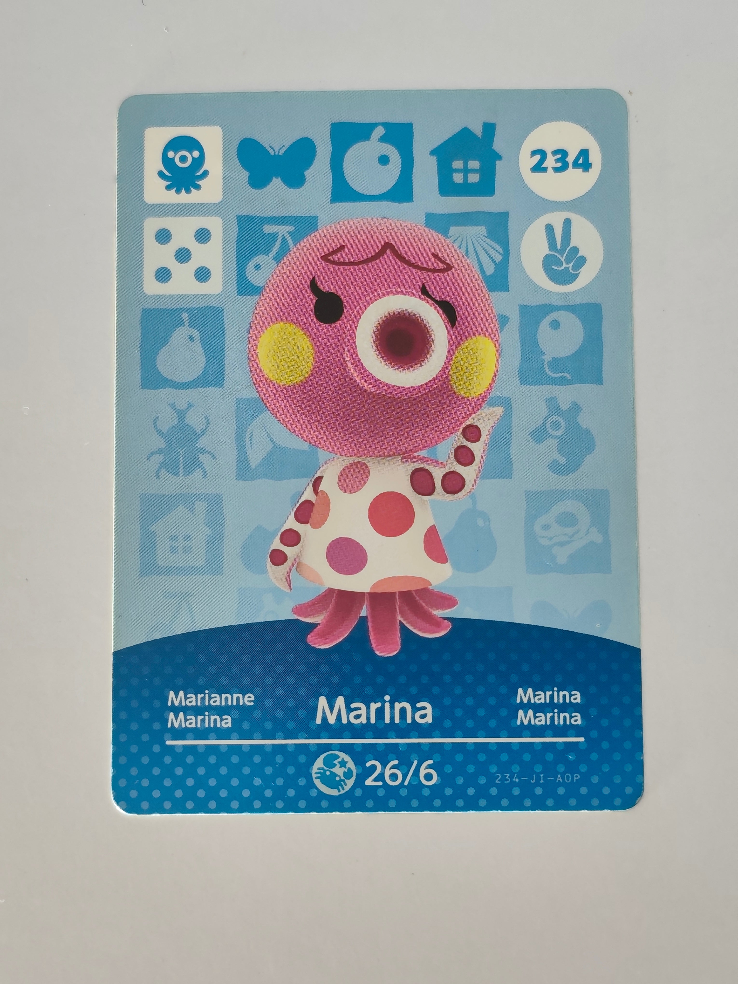 Amiibo Karte | 234 - Marina
