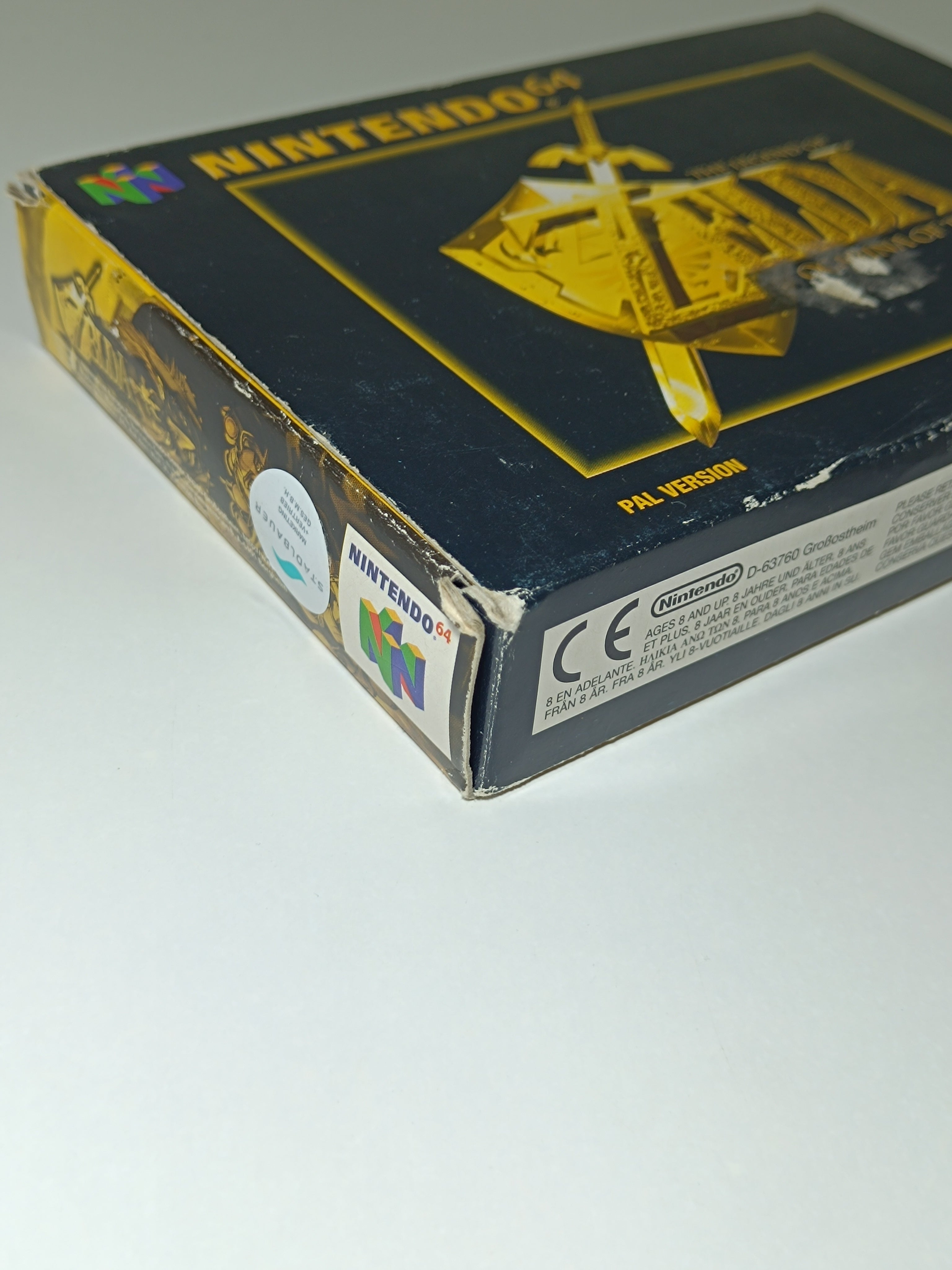 The Legend of Zelda - Ocarina of time - inkl. Verpackung, Inlay & Anleitung