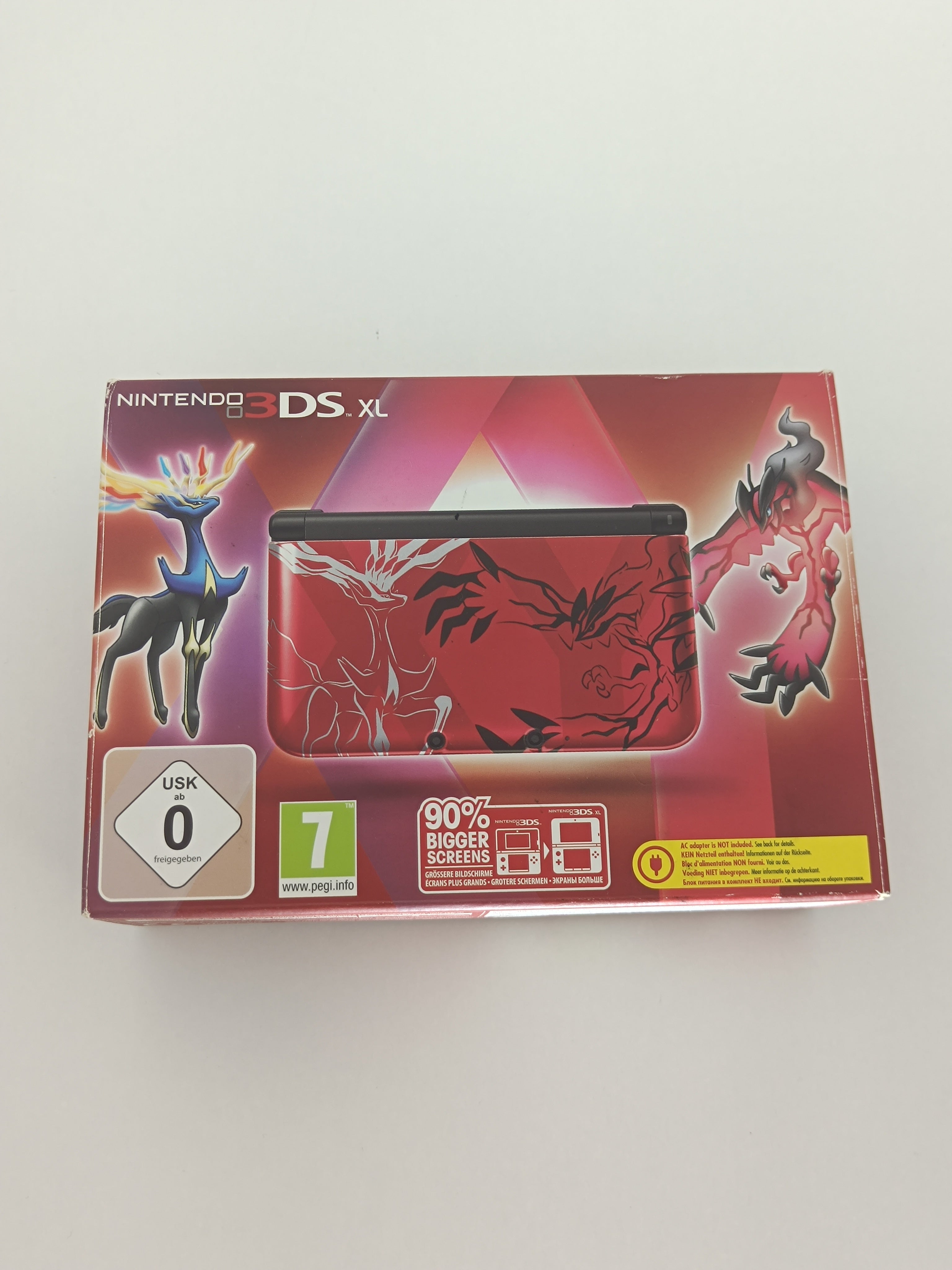 Nintendo 3DS XL - Pokemon Xerneas & Yveltal Edition ( X & Y ) inkl. Originalverpackung