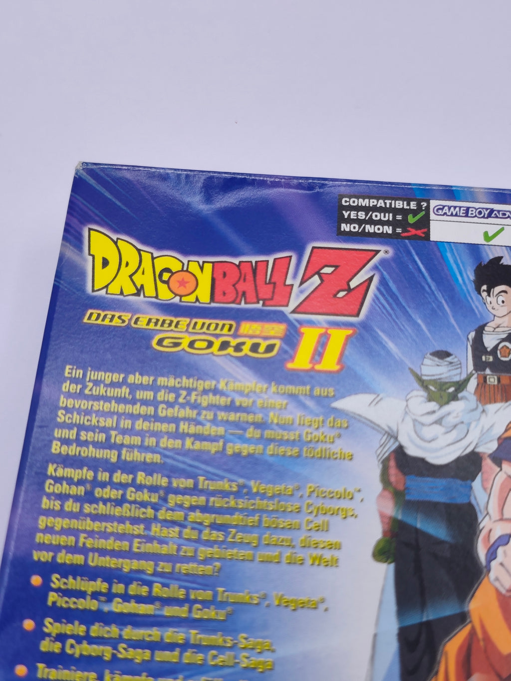 Dragon Ball Z - Das Erbe von Goku 2 + Verpackung