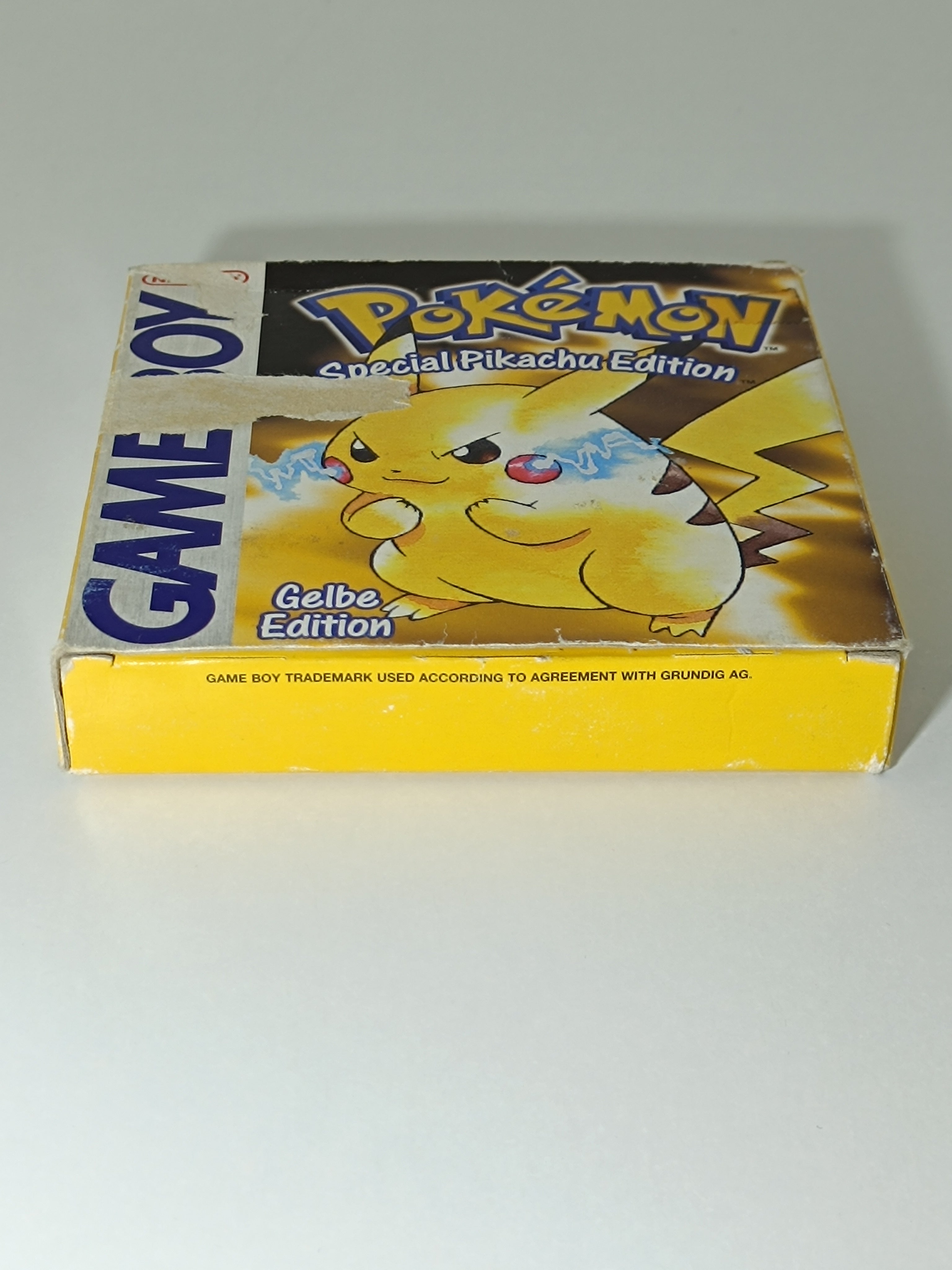 Pokemon Gelbe Edition Game Boy - inkl. Verpackung, Inlay & Anleitung