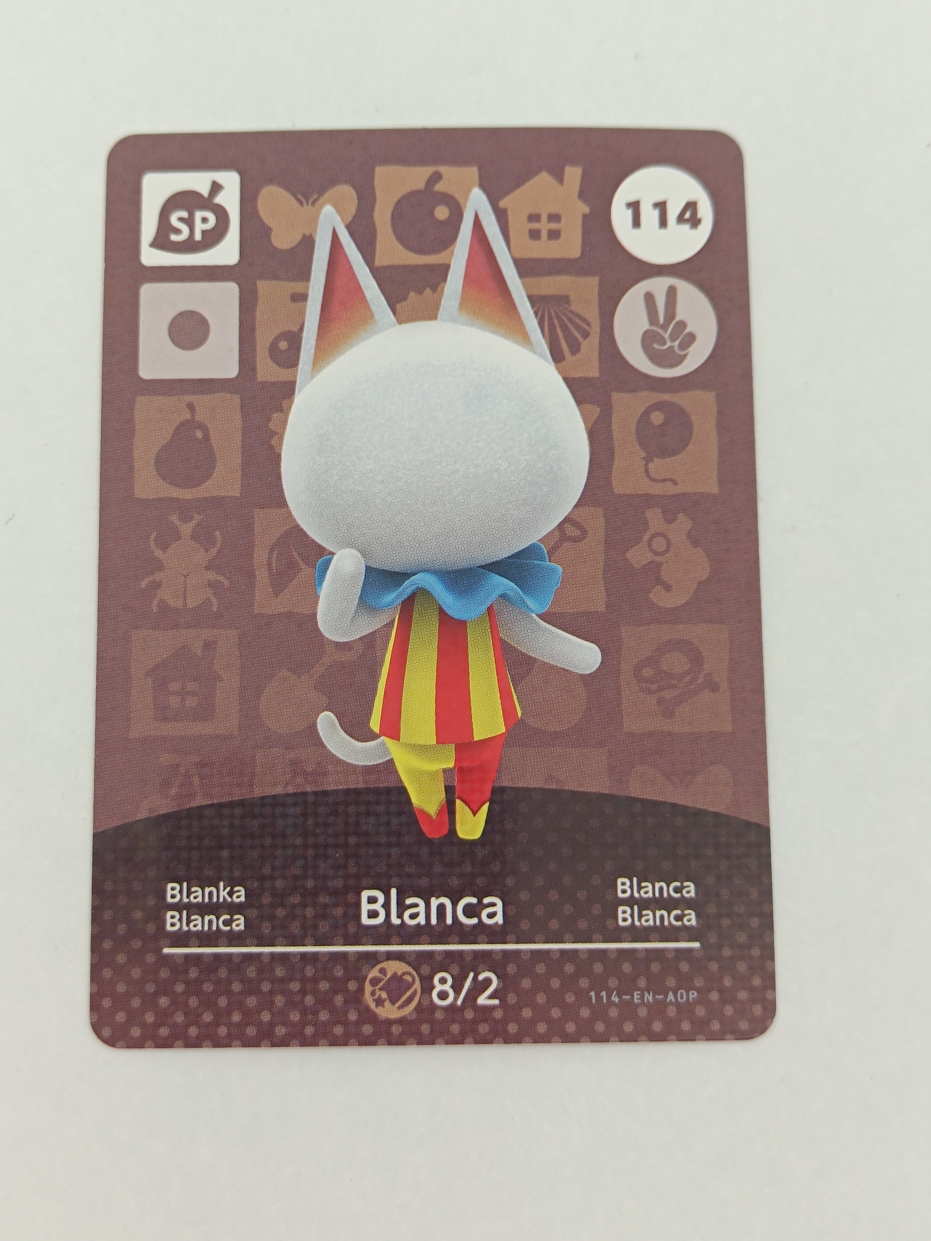 Amiibo Karte | 114 - Blanca