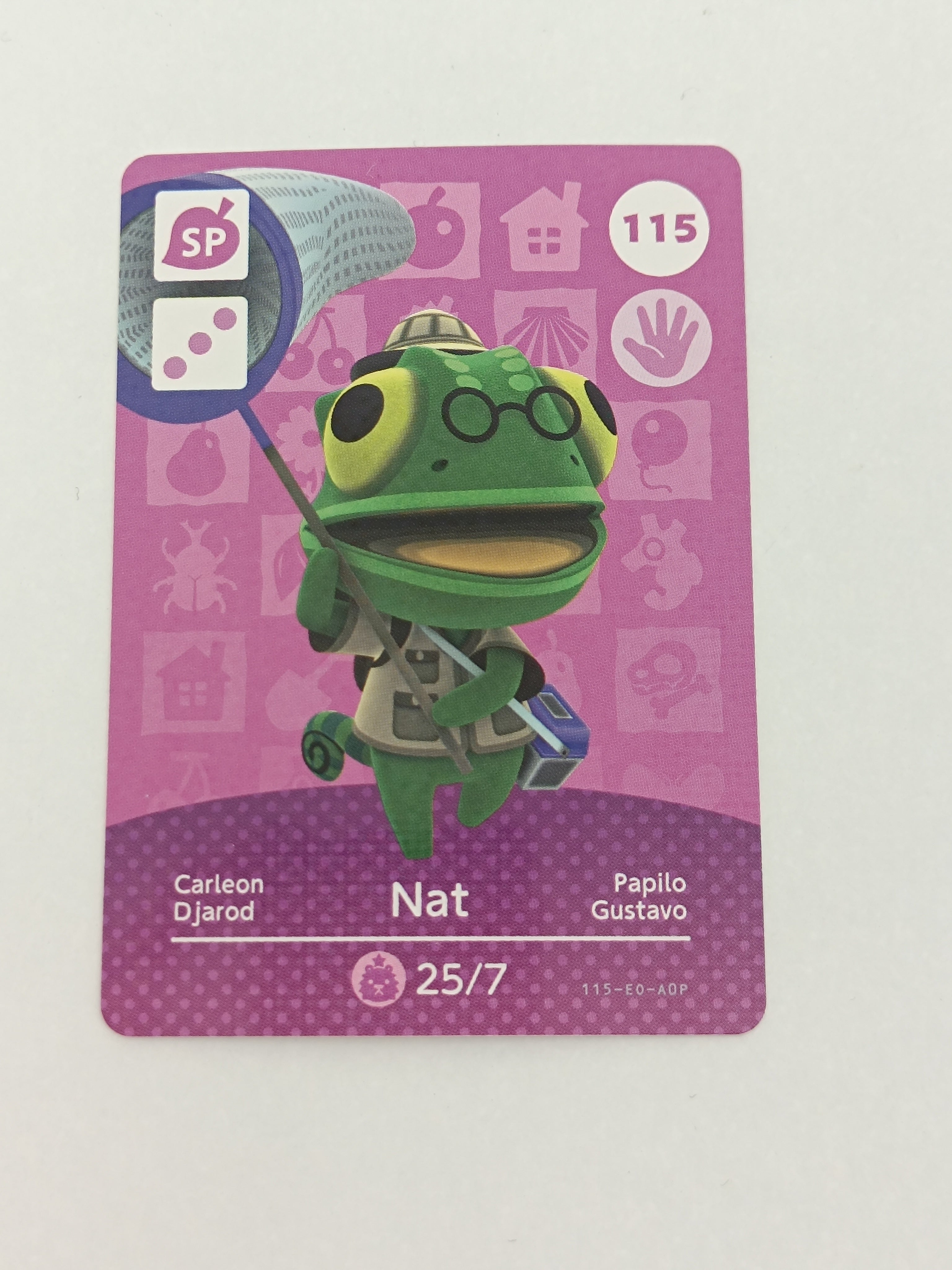 Amiibo Karte | 115 - Nat