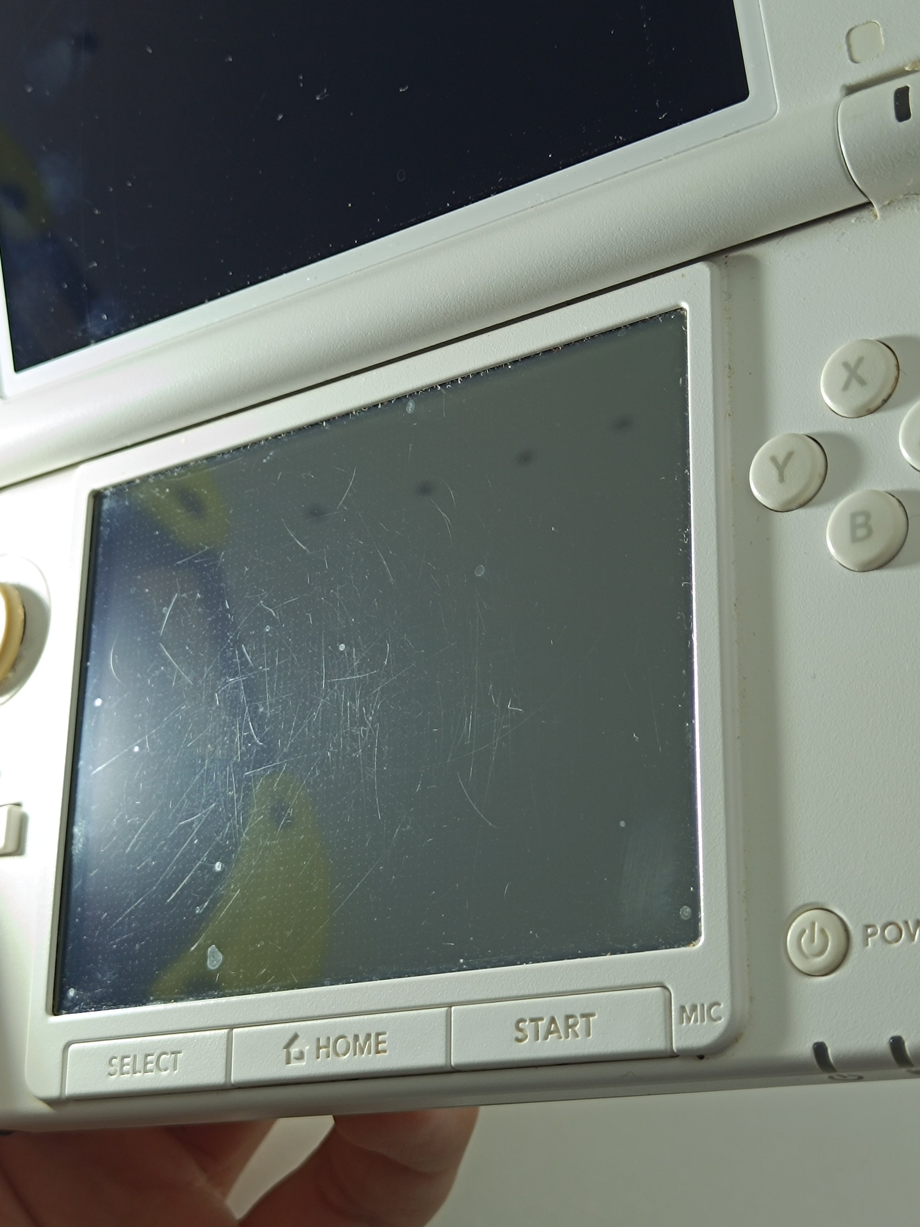 Nintendo 3DS XL - weiß - stark gebraucht