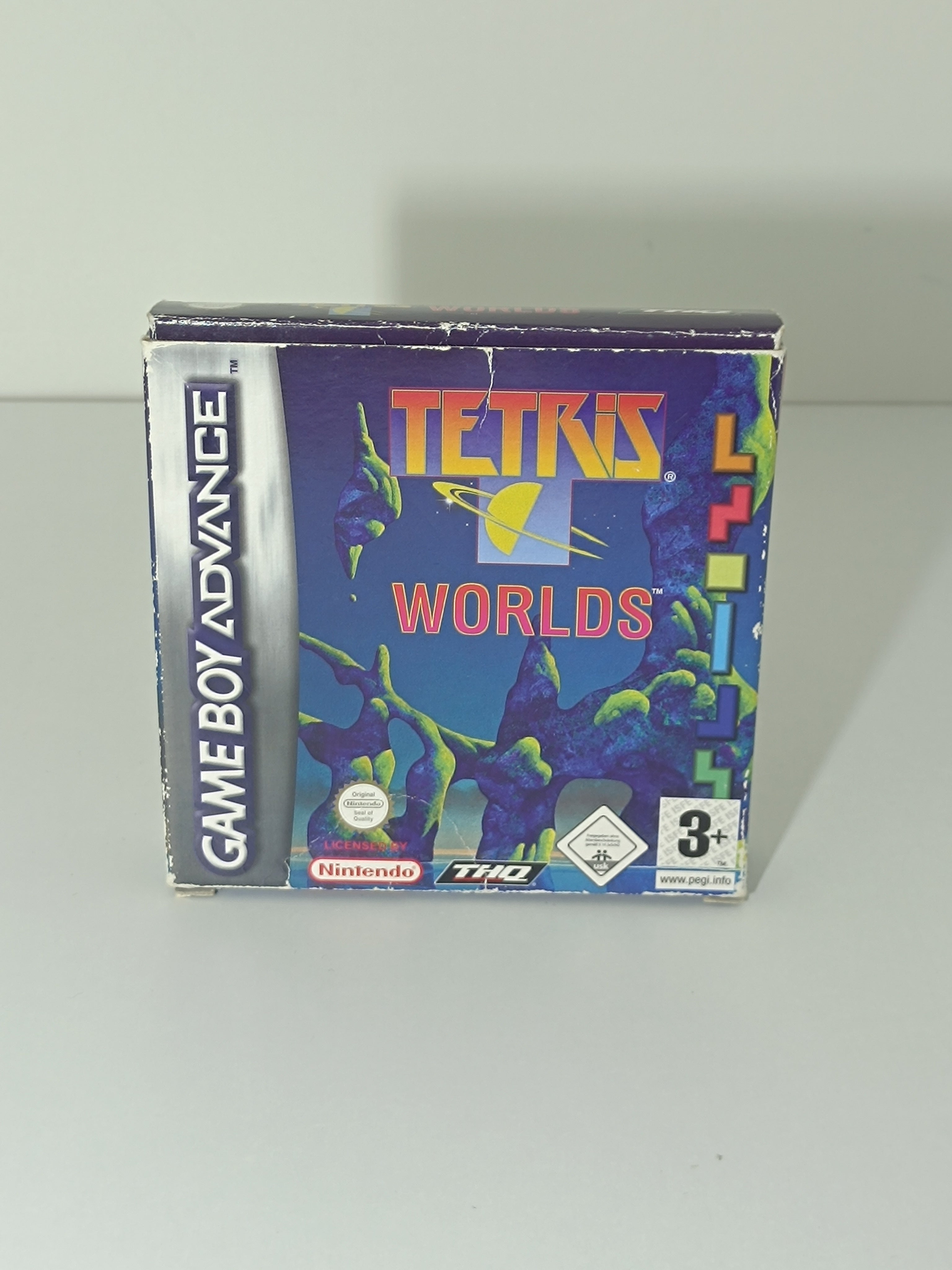 Tetris Worlds Game Boy Advance mit Verpackung & Anleitung