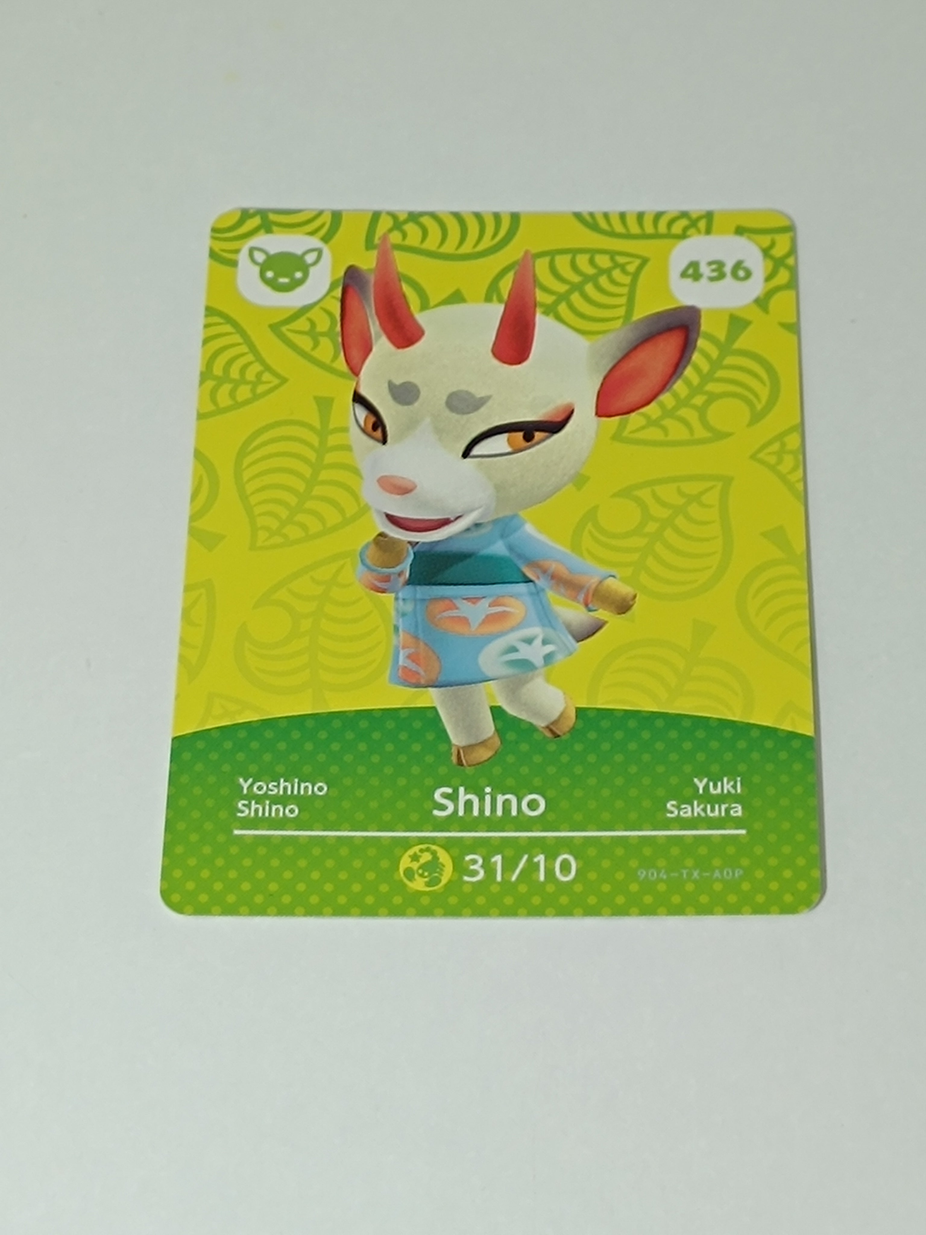 Amiibo Karte | 436 - Shino