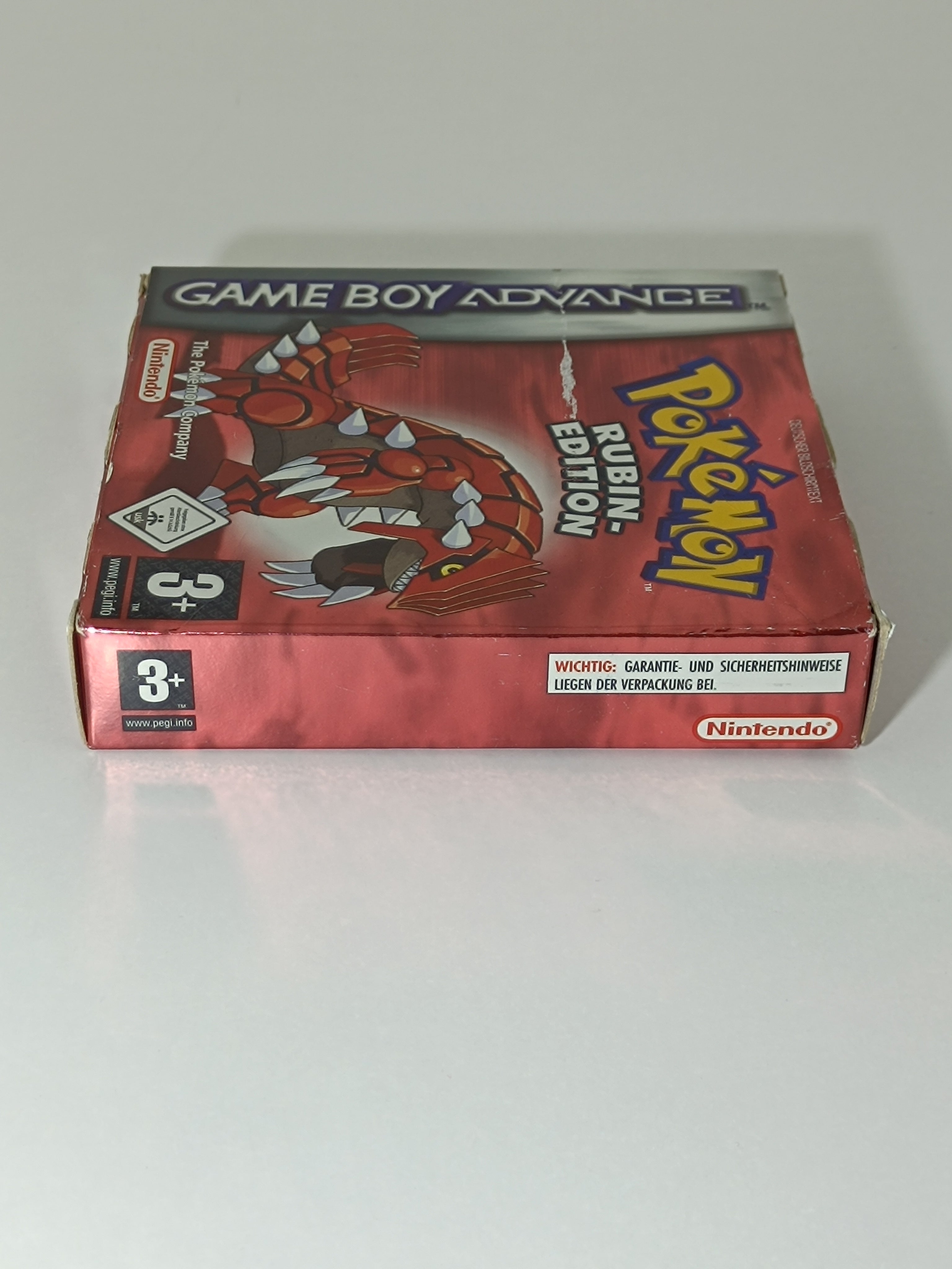 Pokemon Rubin Edition GBA - inkl. Verpackung, Anleitung & VIP Code