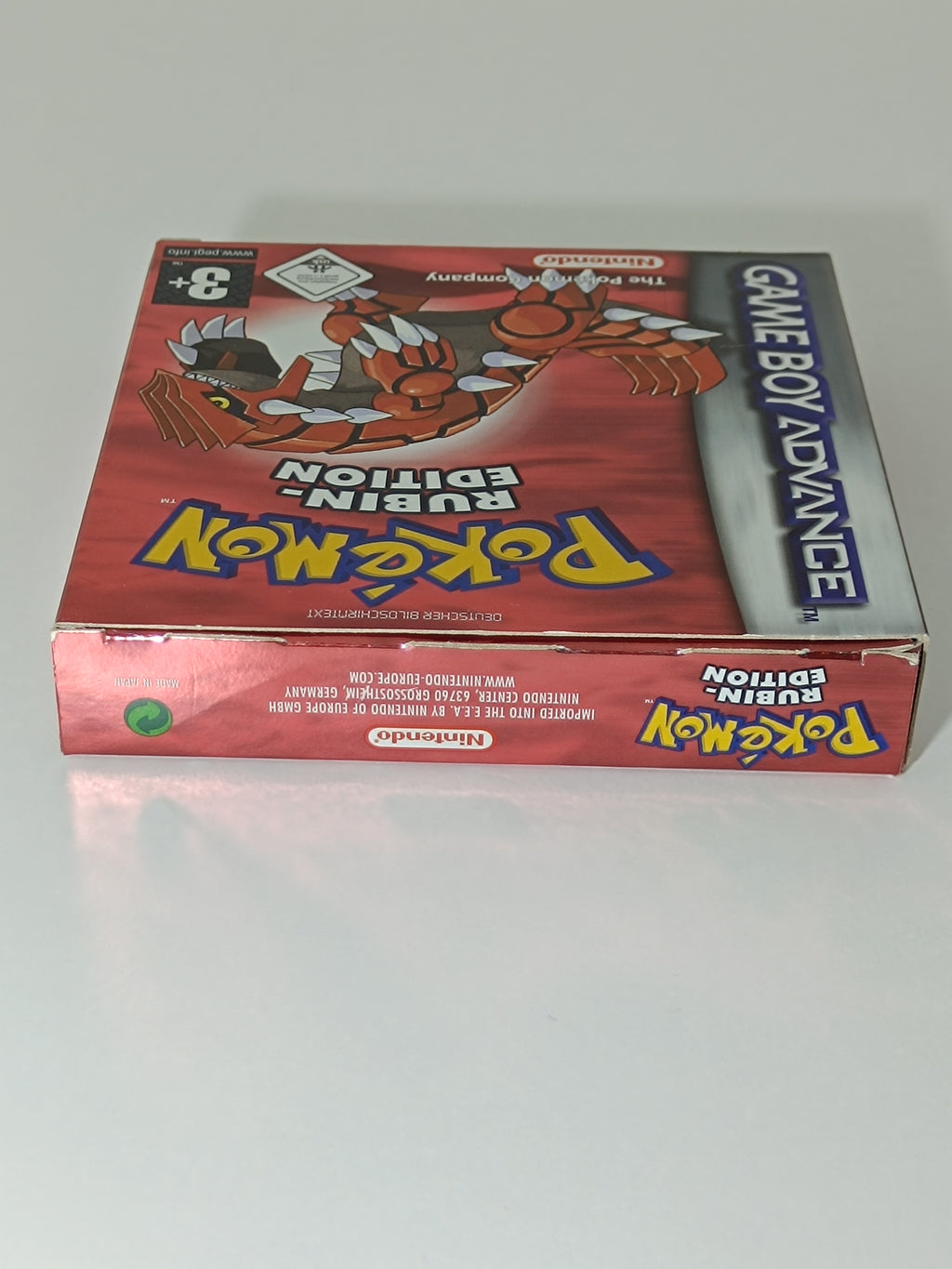 Pokemon Rubin Edition GBA - Leerhülle inkl. Anleitung & Inlay