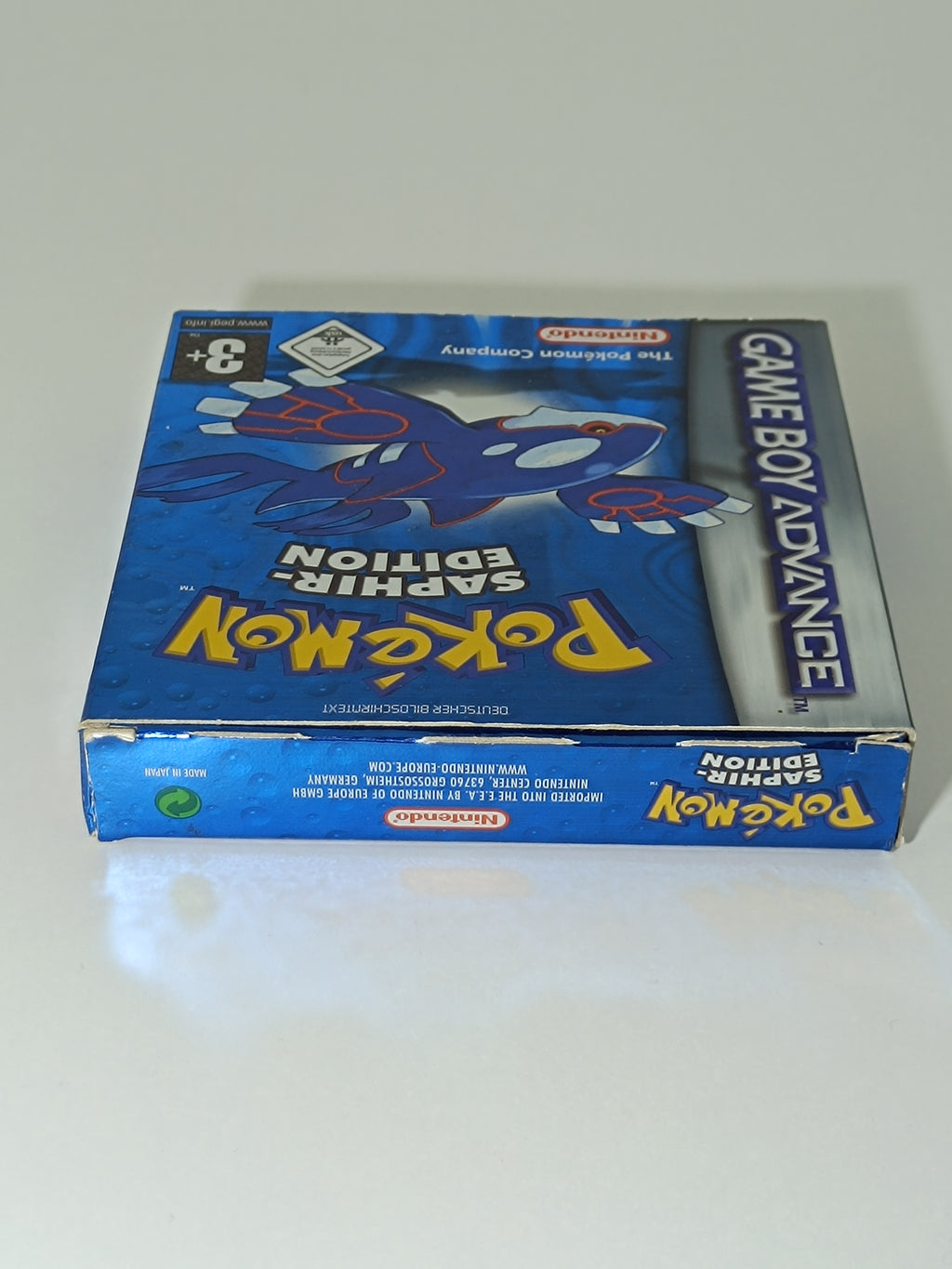 Pokemon Saphir Edition GBA - inkl. Verpackung, Inlay & Anleitung
