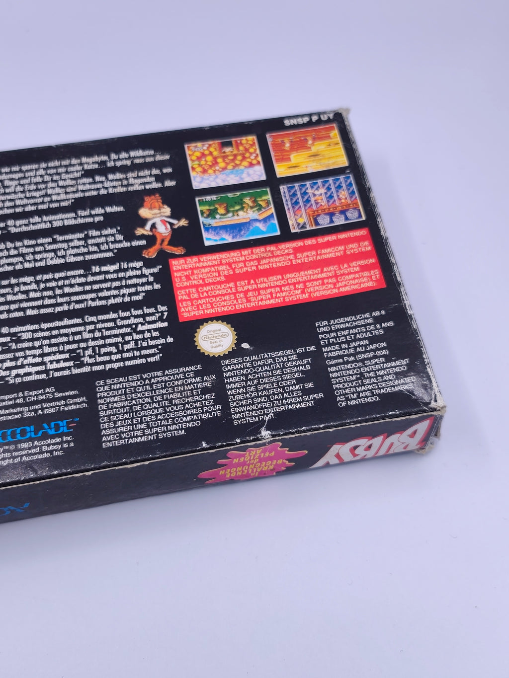 Bubsy - inkl. Verpackung & Inlay