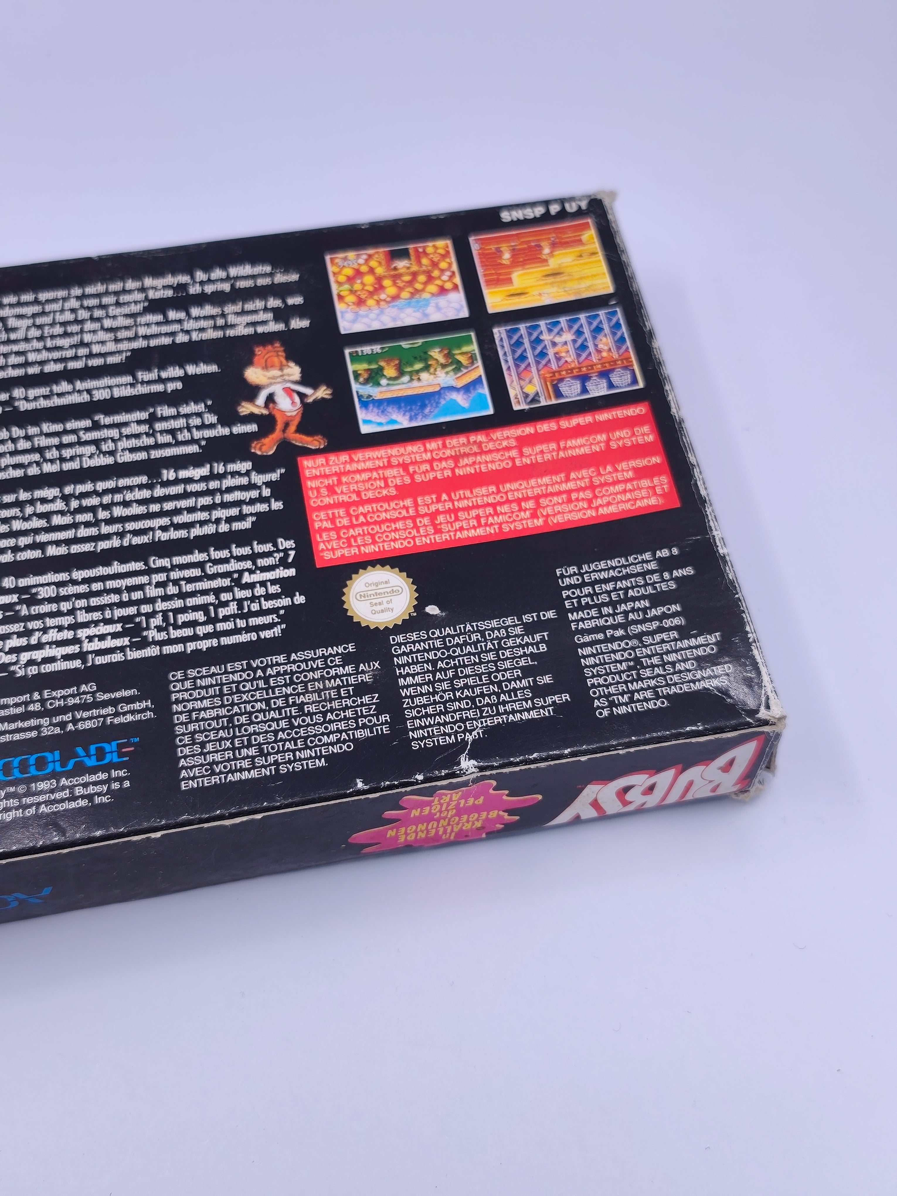 Bubsy - inkl. Verpackung & Inlay