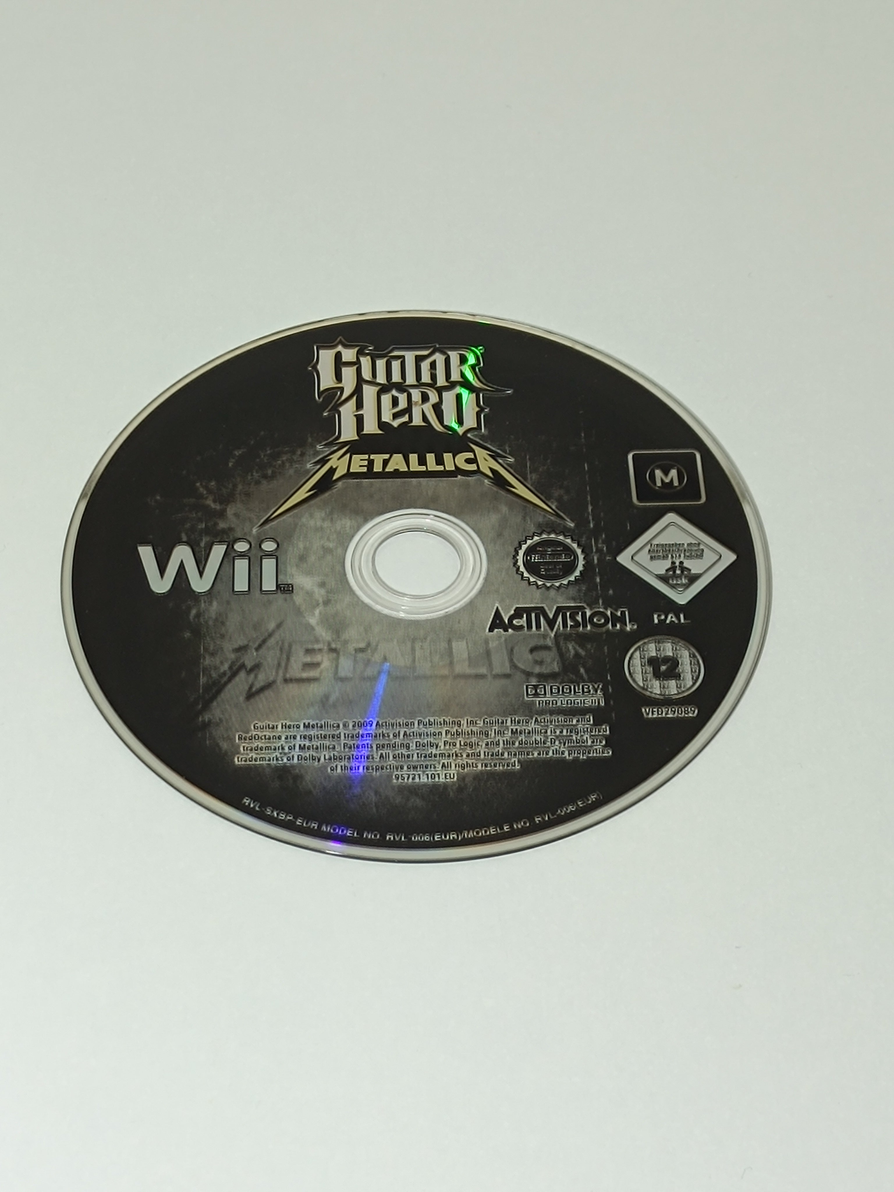 Guitar Hero Metallica Wii - Musikspiel ohne Verpackung