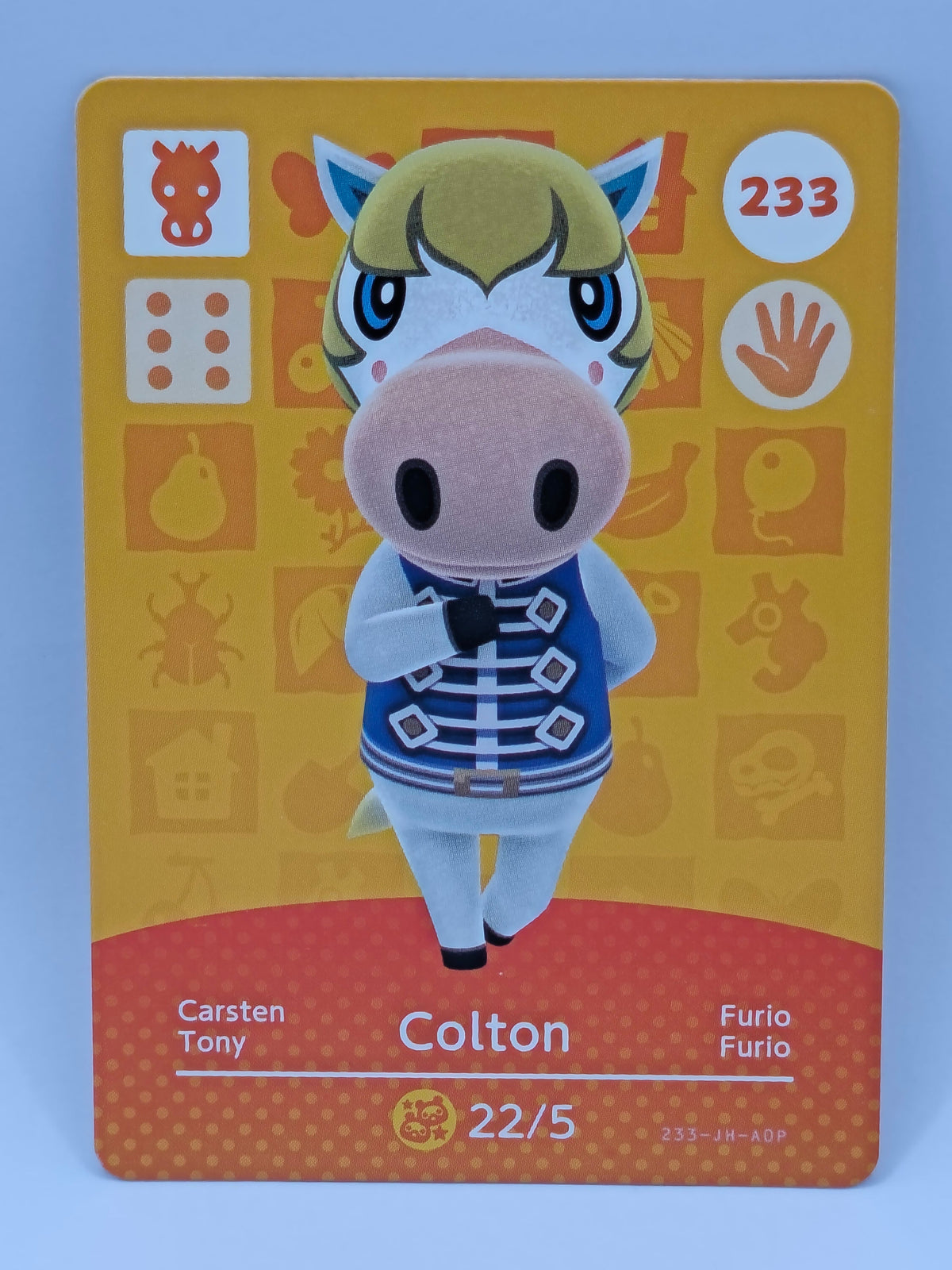 Amiibo Karte | 233 - Colton