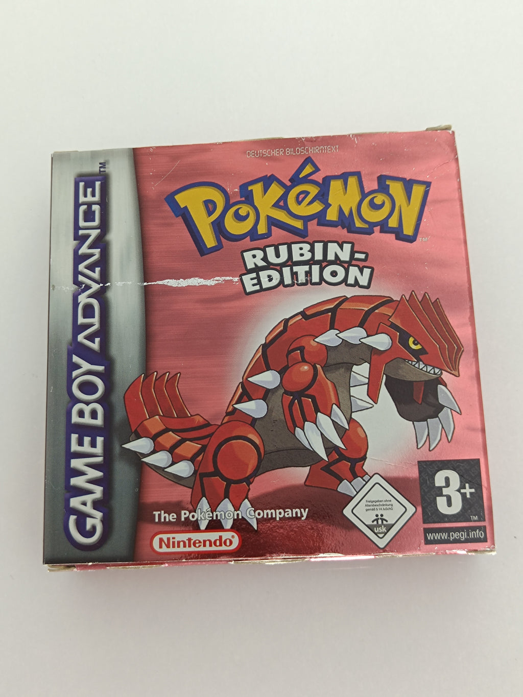 Pokemon Rubin Edition GBA - inkl. Verpackung, Anleitung & VIP Code
