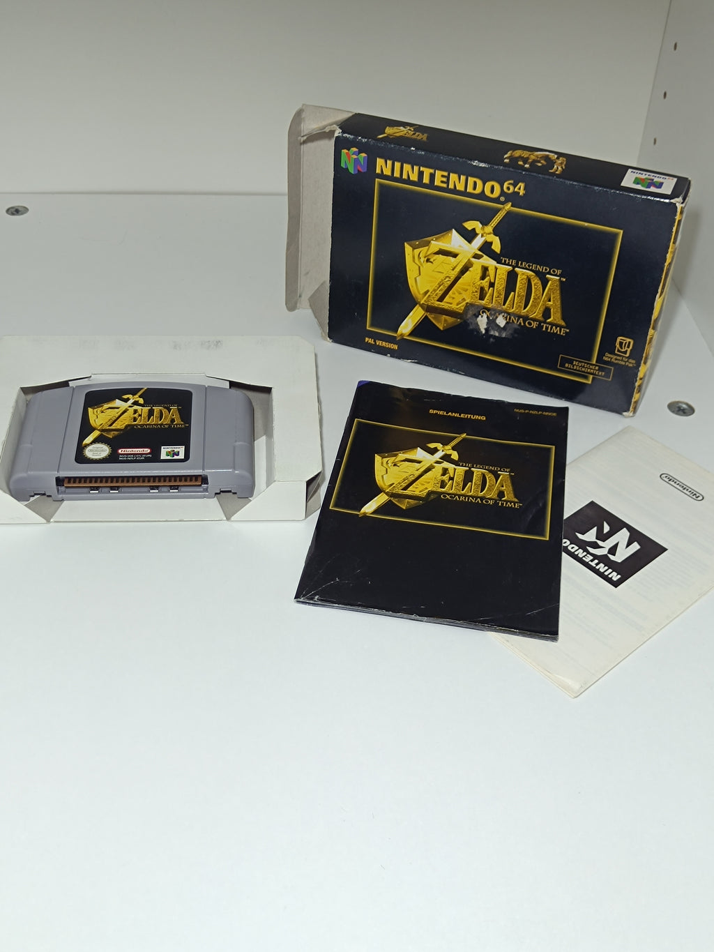The Legend of Zelda - Ocarina of time - inkl. Verpackung, Inlay & Anleitung