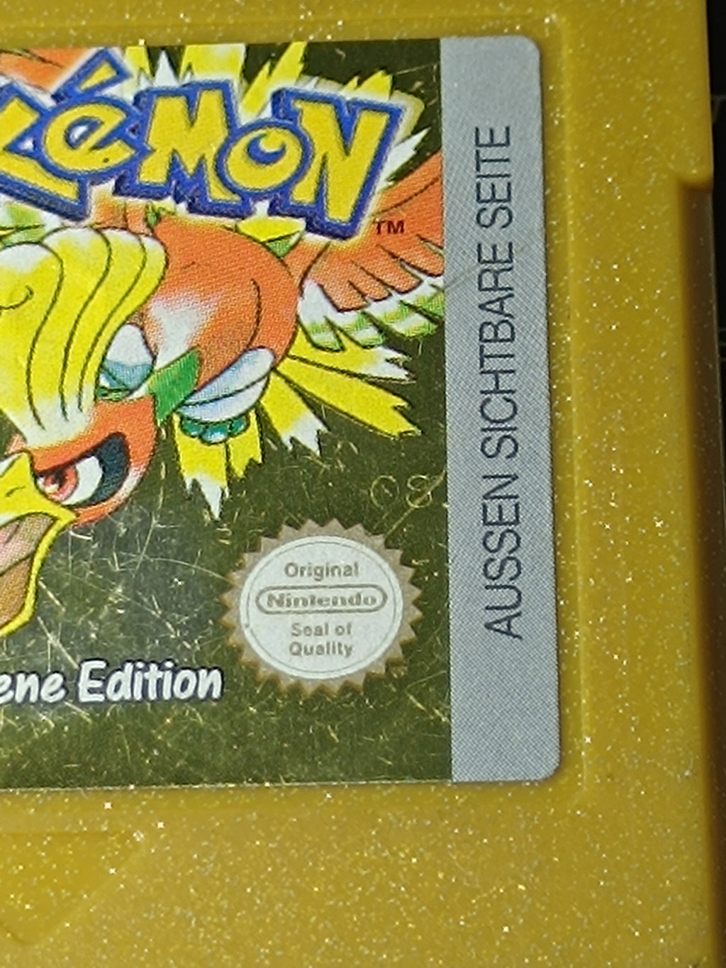 Pokemon Gold Edition Game Boy Color mit Verpackung