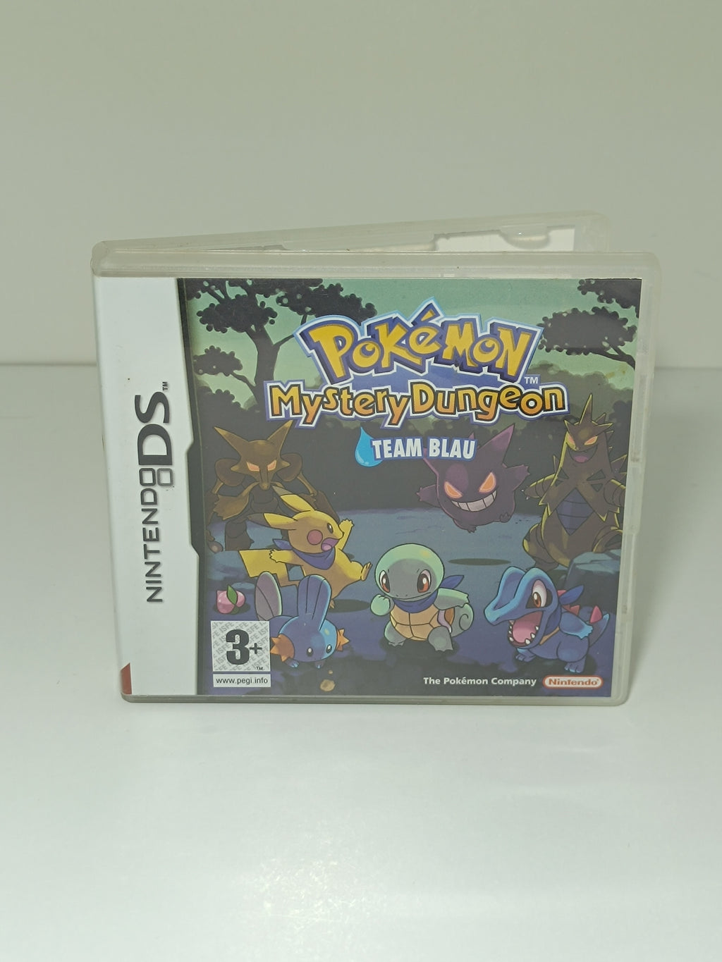Pokemon Mystery Dungeon Team Blau // Leerhülle