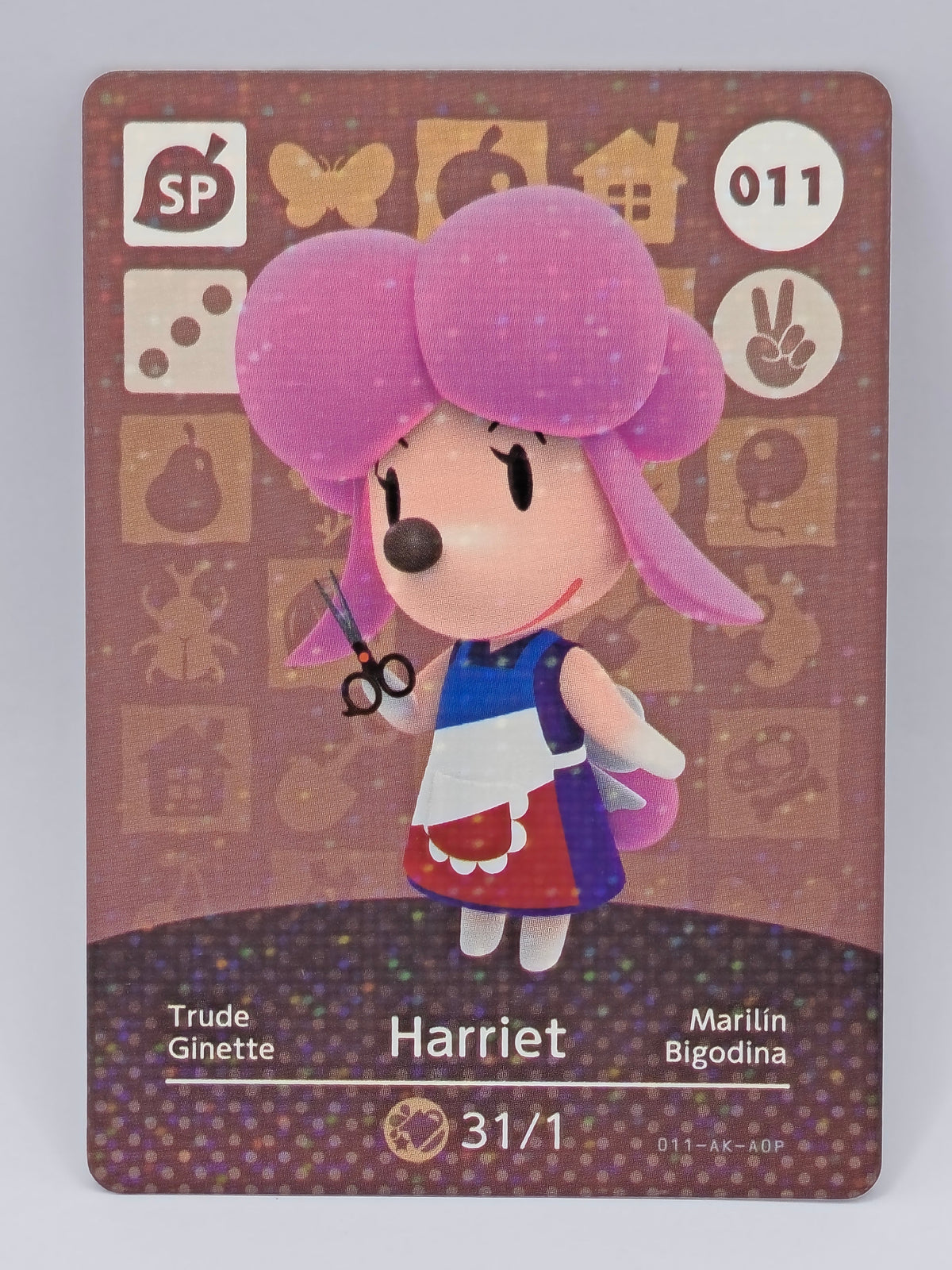 Amiibo Karte | 011 - Harriet