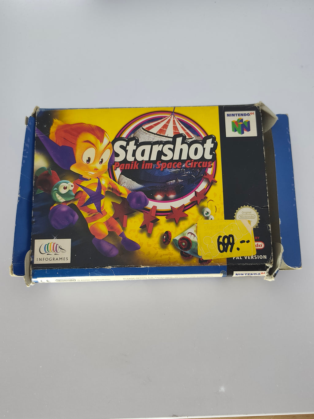 Starshot Panik im Space Circus - inkl. Verpackung, Inlay & Anleitung