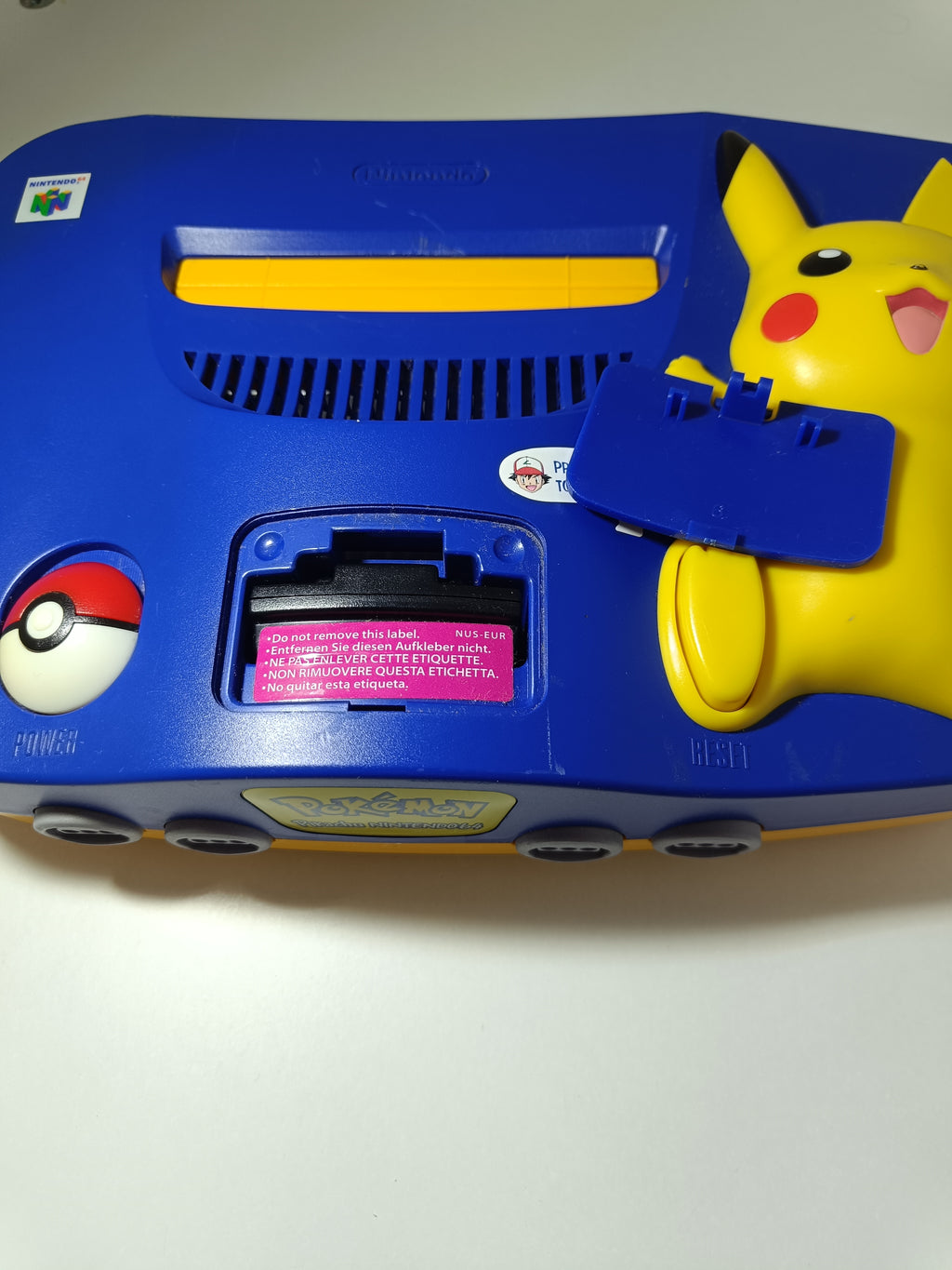 Nintendo 64 Konsole - Pokemon Pikachu Edition