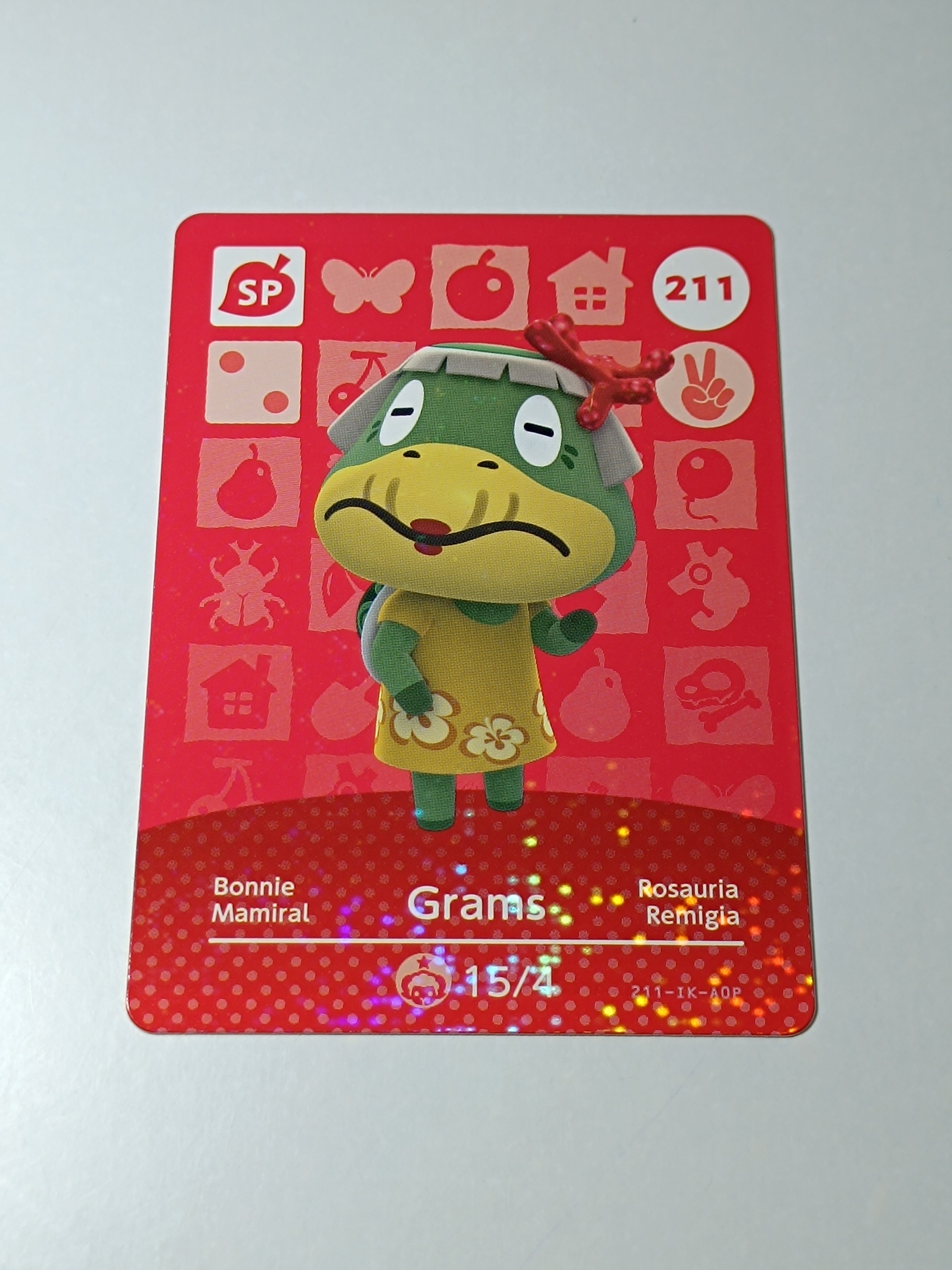 Amiibo Karte | 211 - Grams