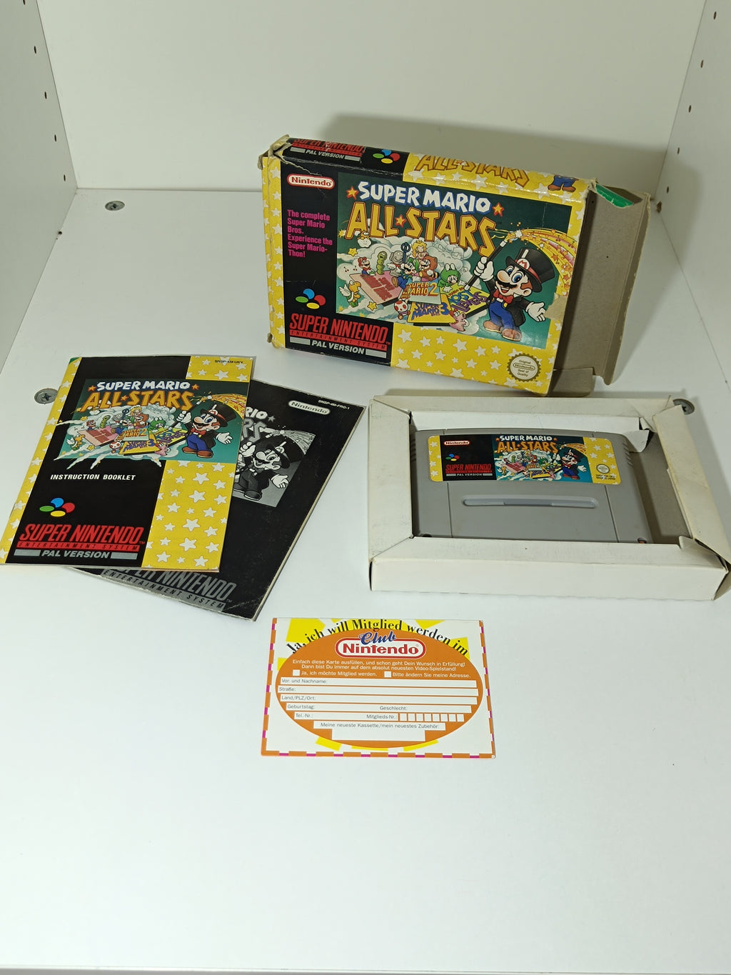 Super Mario All Stars - gelb