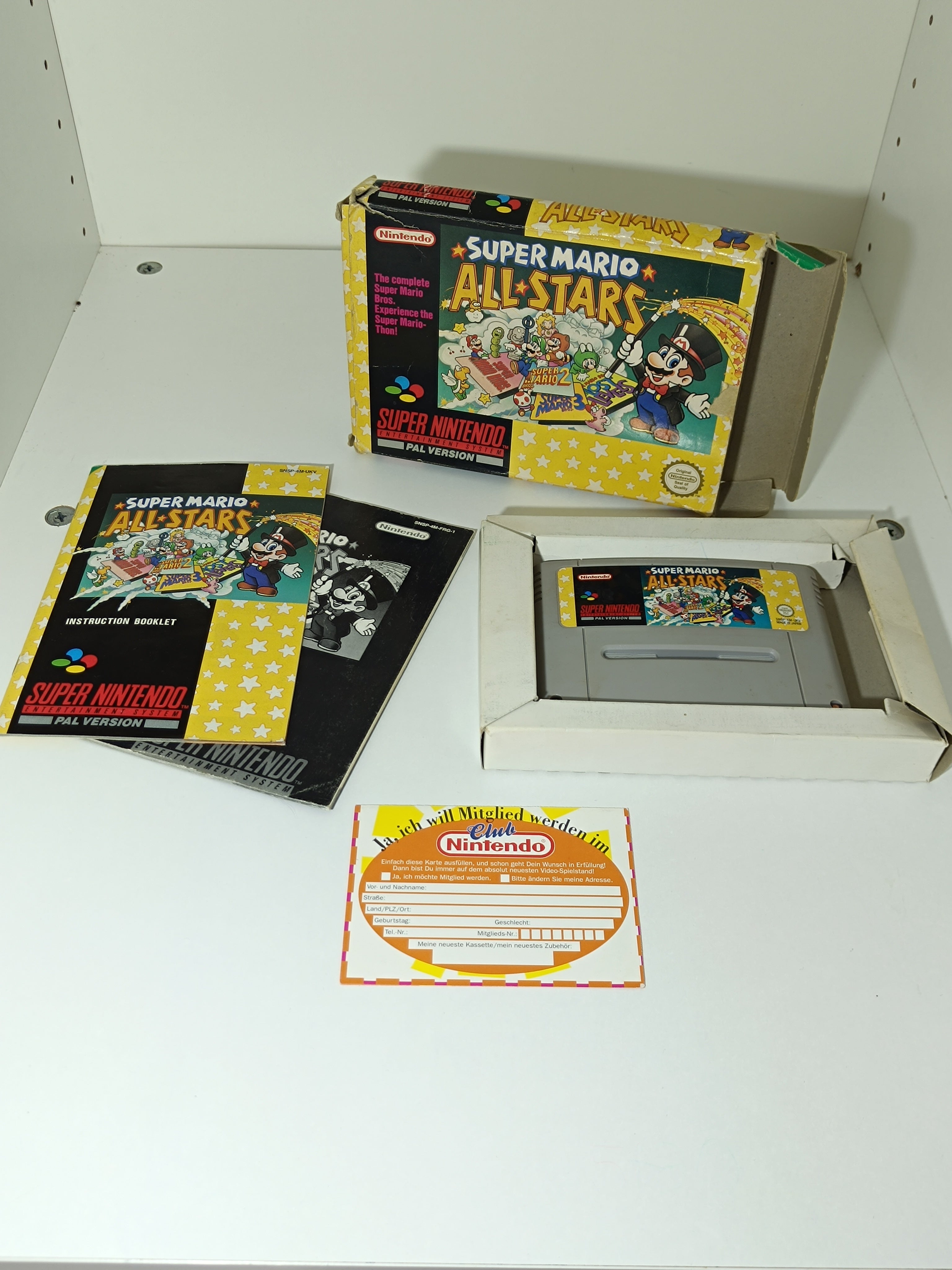 Super Mario All Stars - gelb