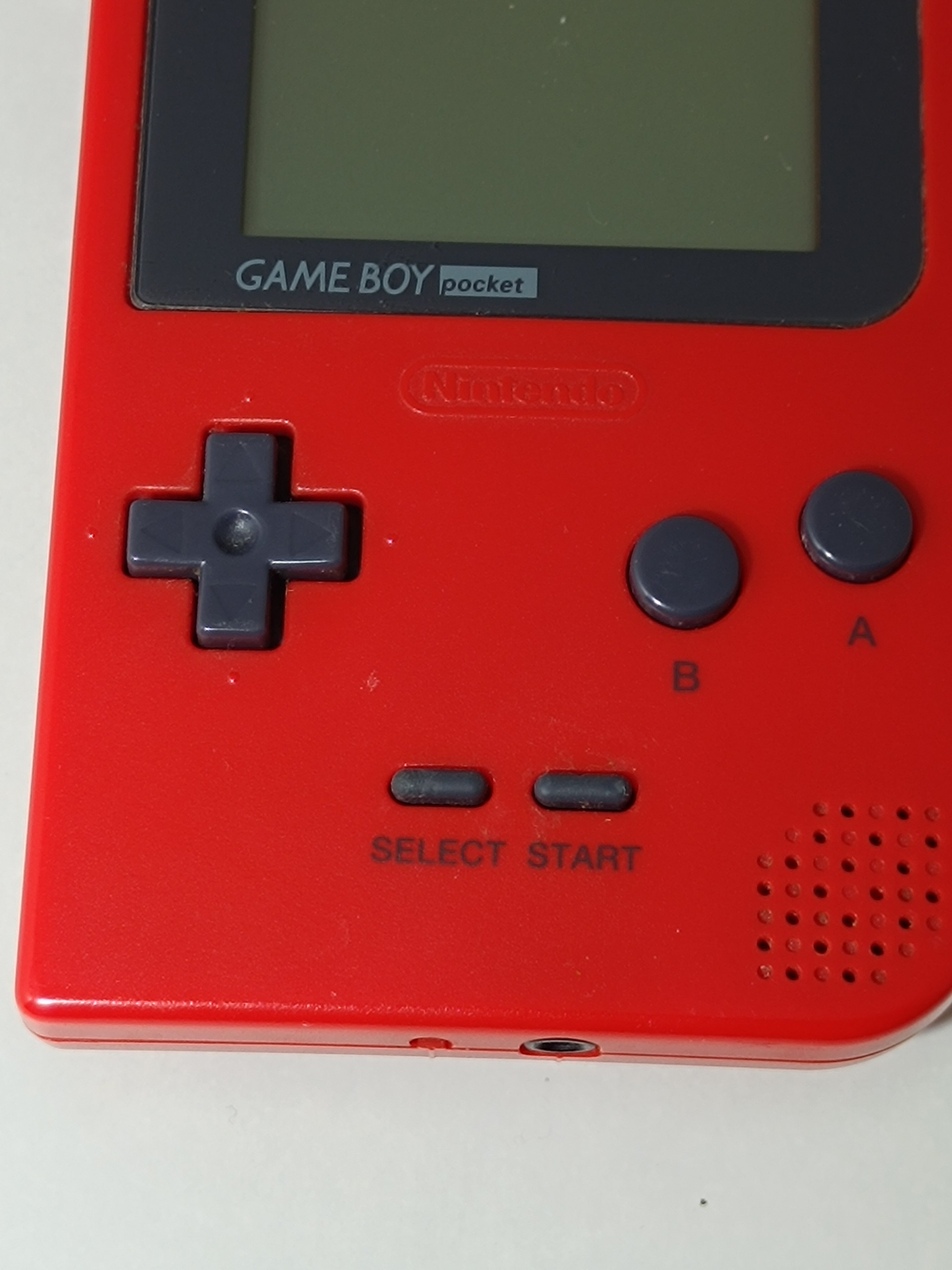 Game Boy Pocket - Rot - inkl. Plastik Case