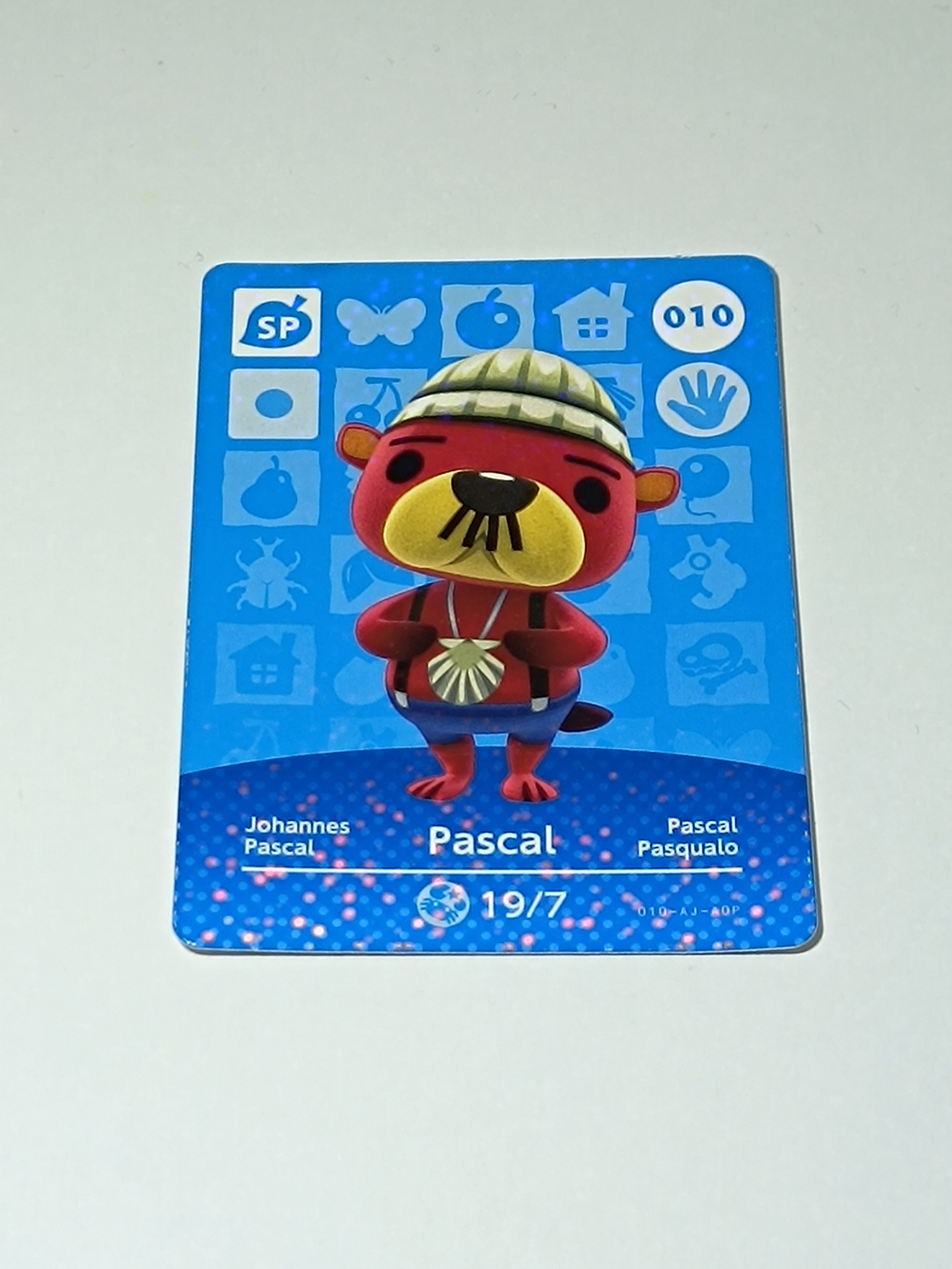 Amiibo Karte | 010 - Pascal