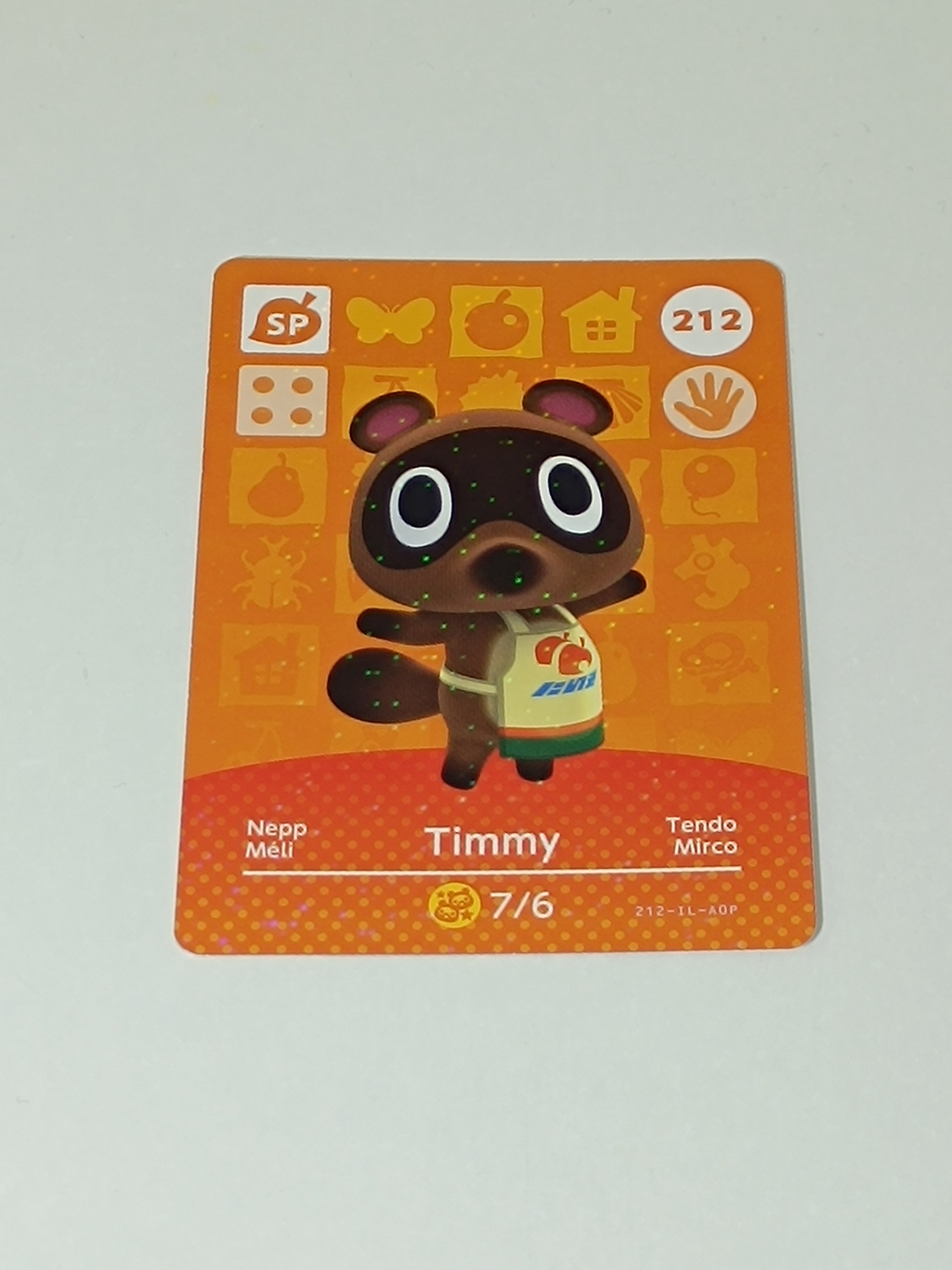 Amiibo Karte | 212 - Timmy