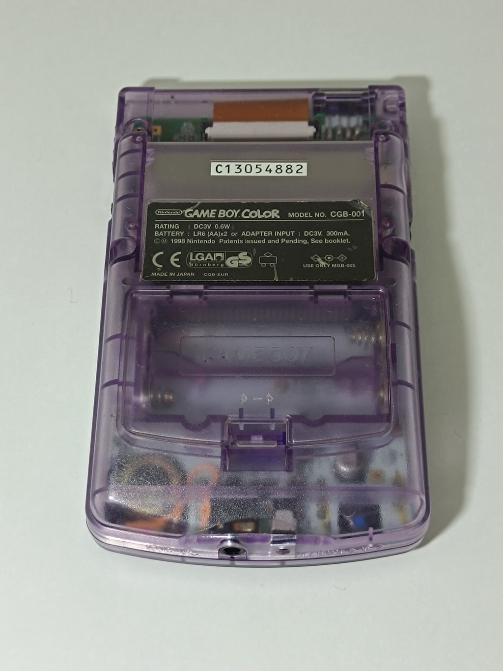 Game Boy Color - Transparent Purple