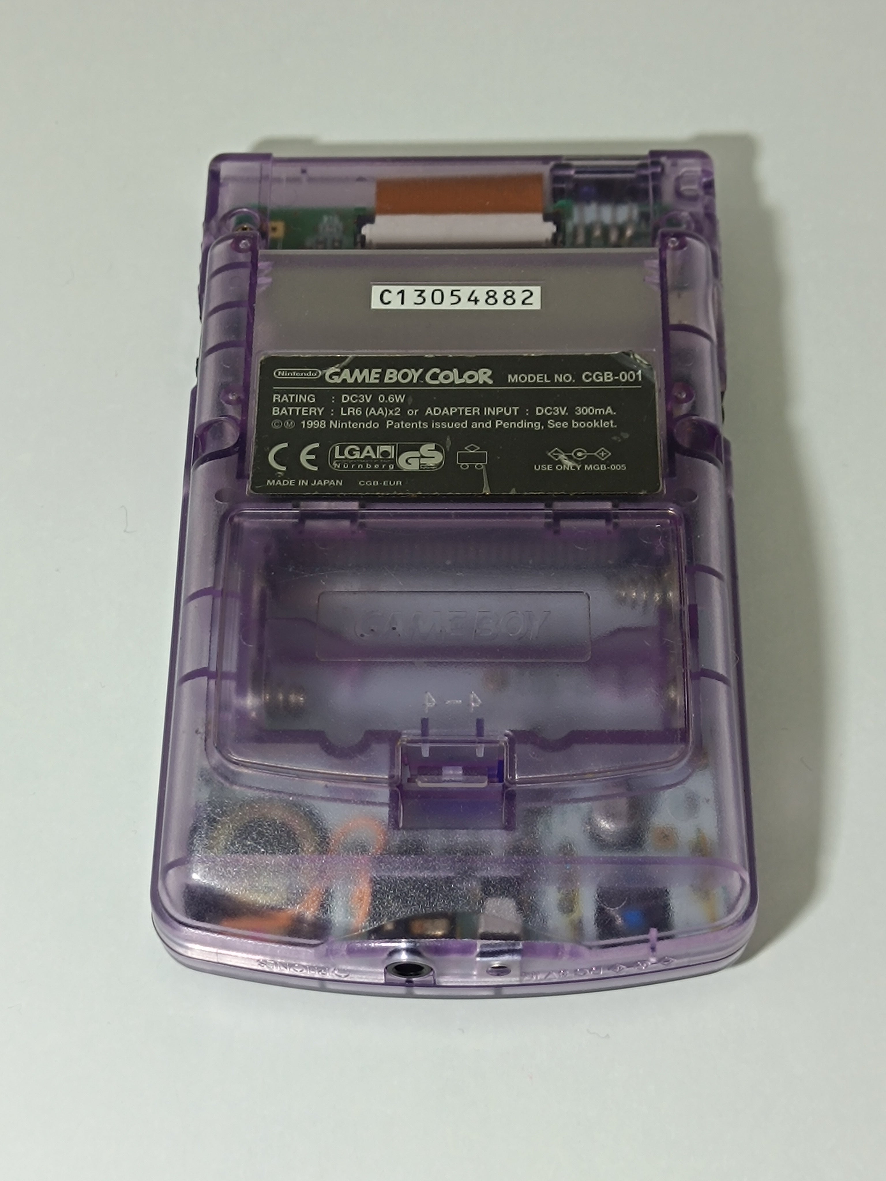 Game Boy Color - Transparent Purple