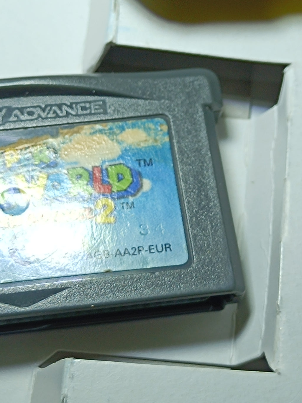 Super Mario World Super Mario Advance 2 GBA - DEFEKT inkl. Verpackung