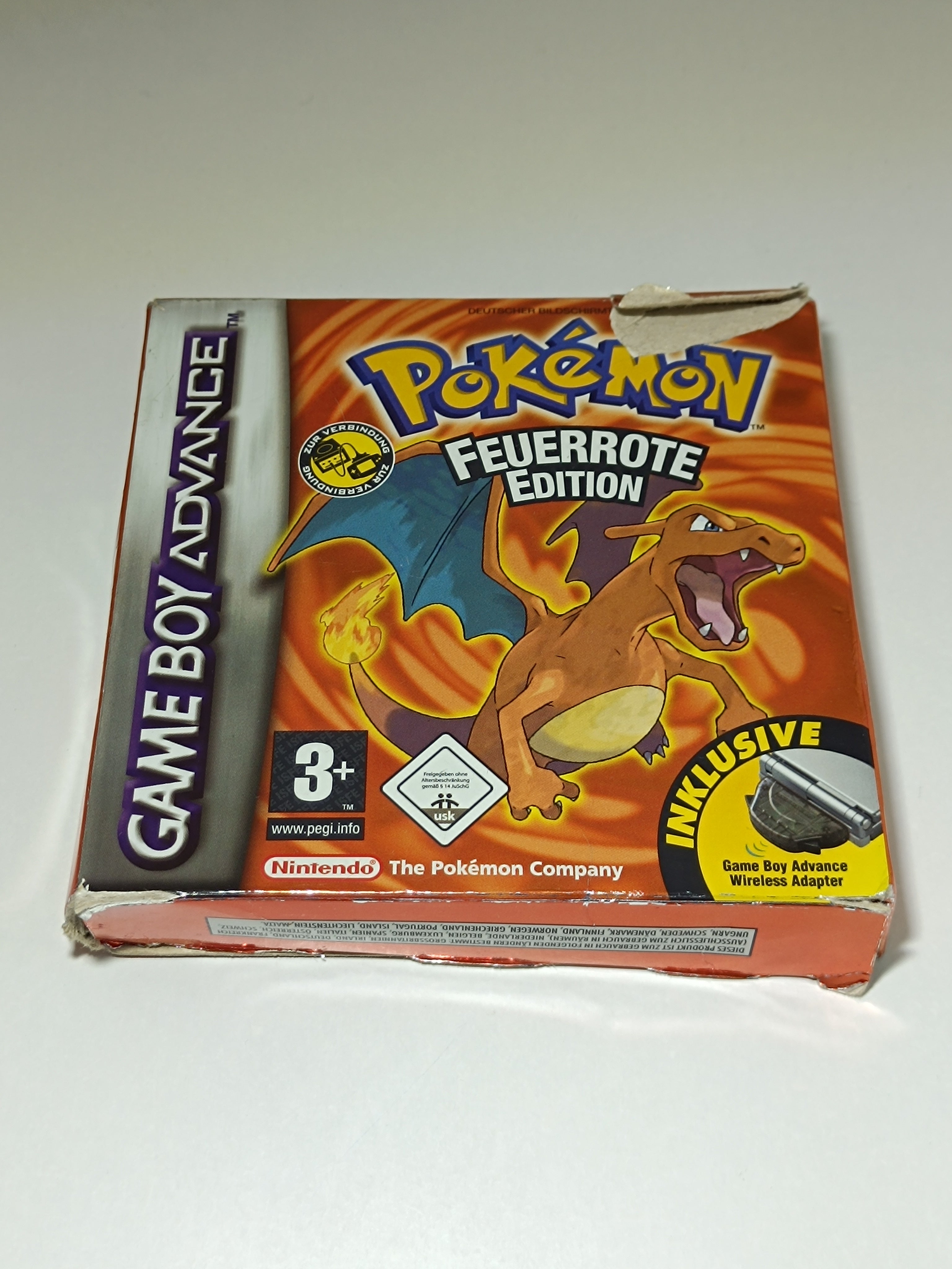 Pokemon Feuerrote Edition inkl. Verpackung