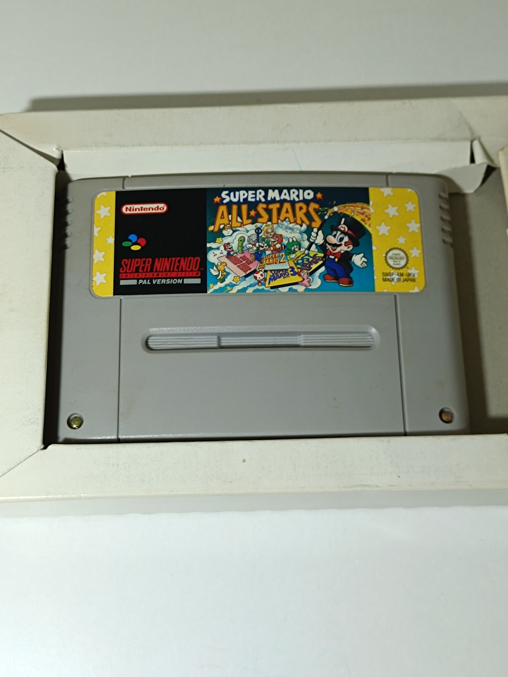 Super Mario All Stars - gelb