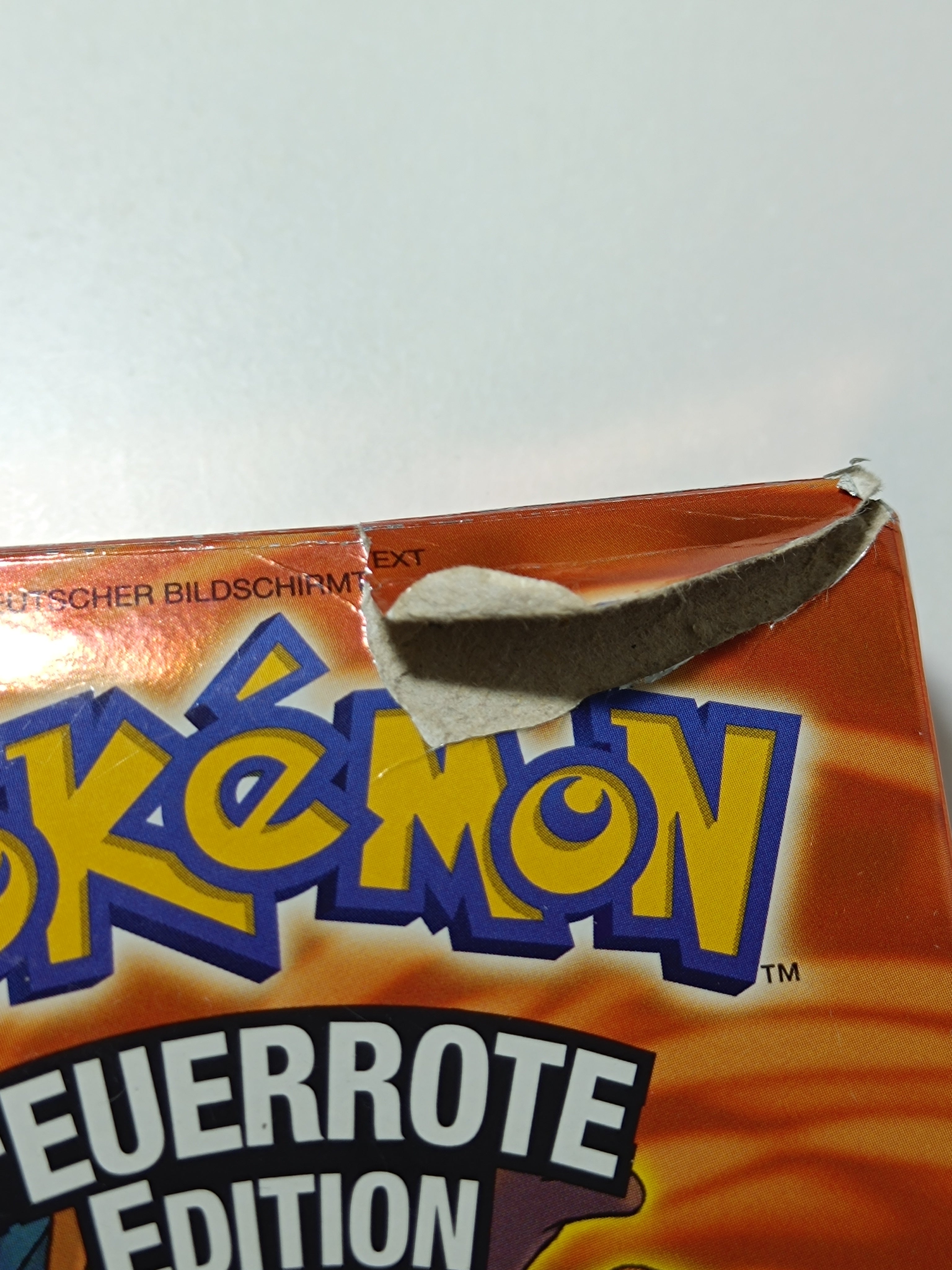 Pokemon Feuerrote Edition inkl. Verpackung
