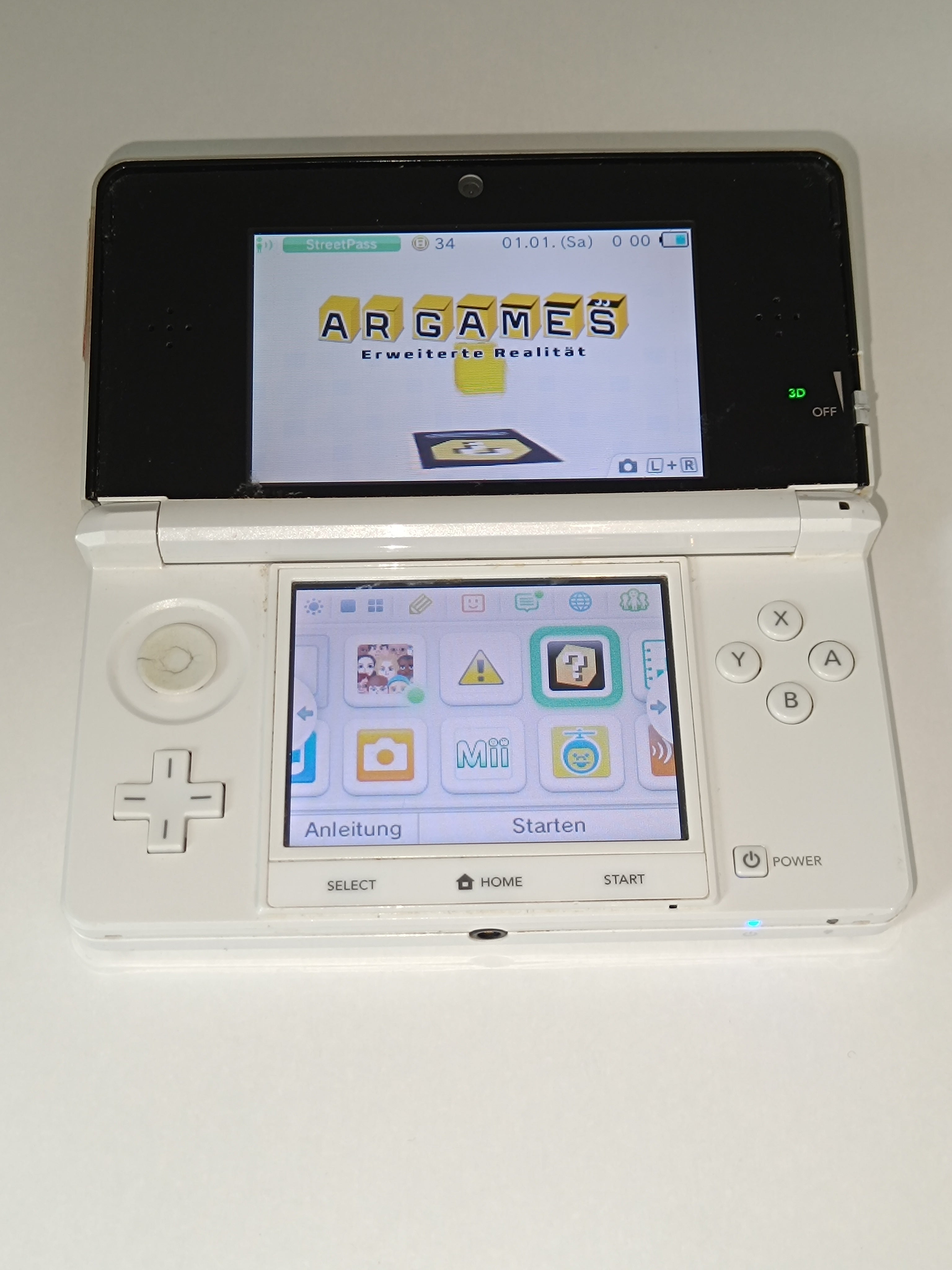 Nintendo 3DS Konsole - weiß