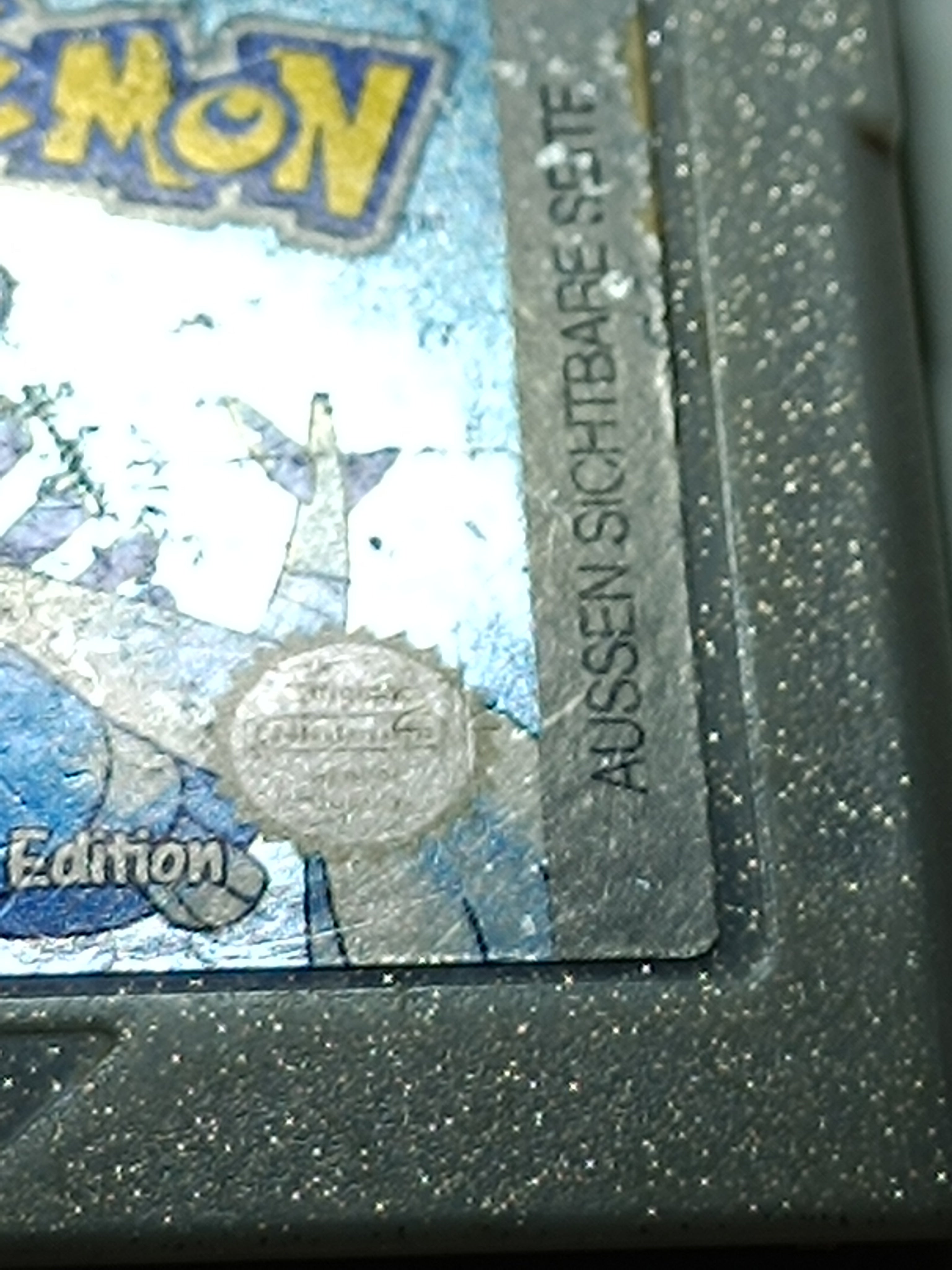 Pokemon Silberne Edition Game Boy Color - inkl. Verpackung & Anleitung