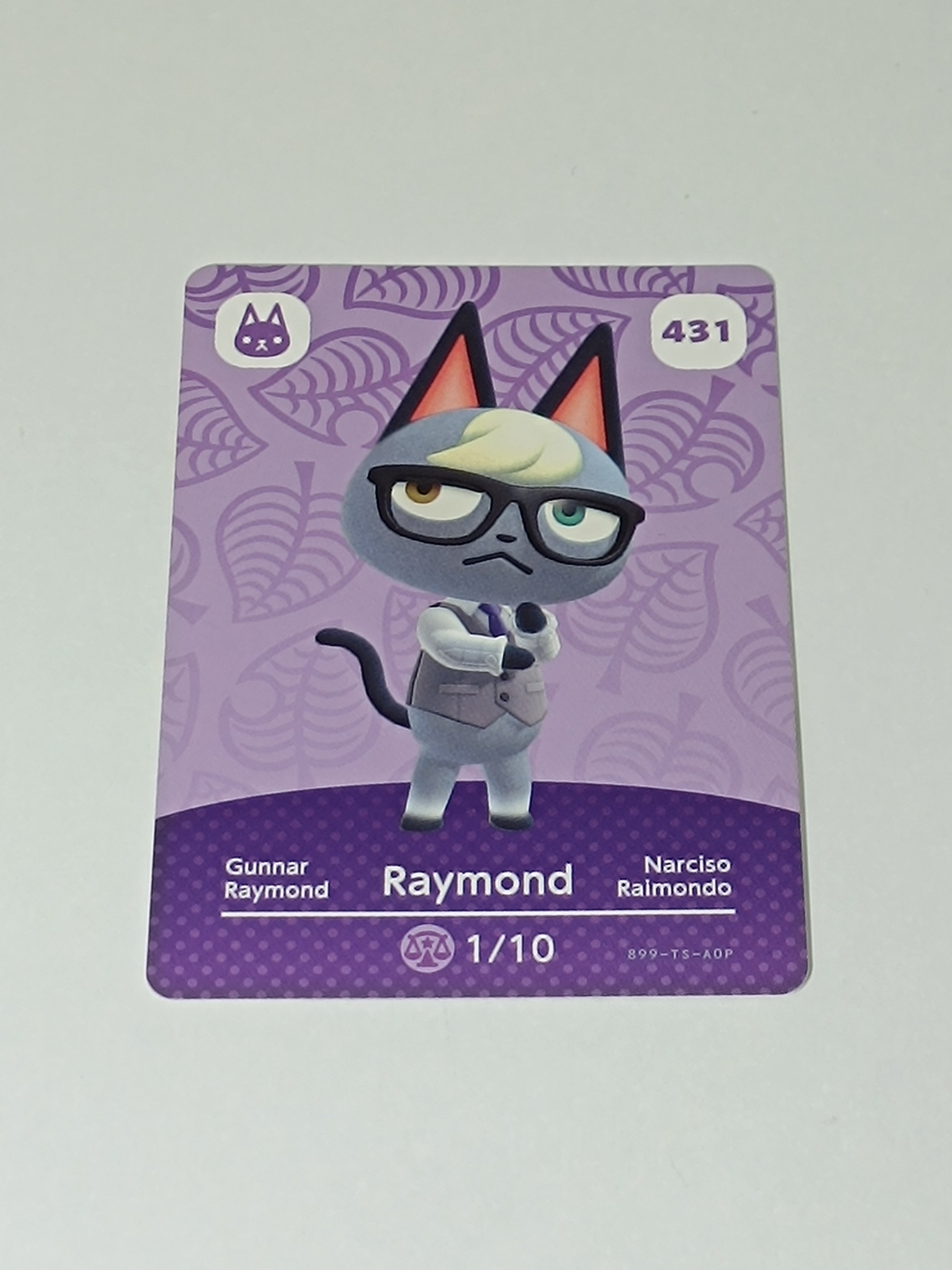 Amiibo Karte | 431 - Raymond