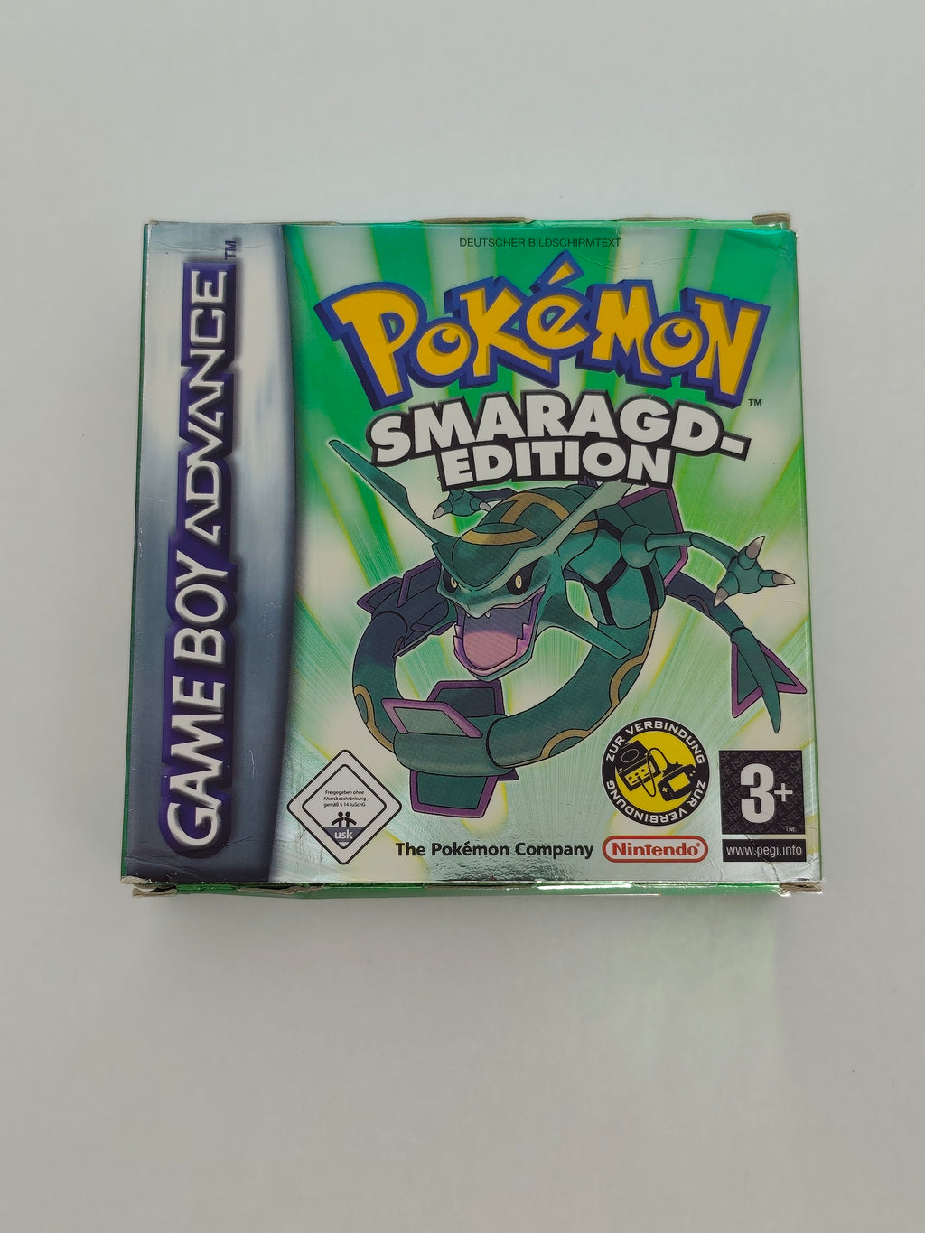 Pokemon Smaragd Edition - Leerhülle mit Anleitung, Inlay & VIP Code
