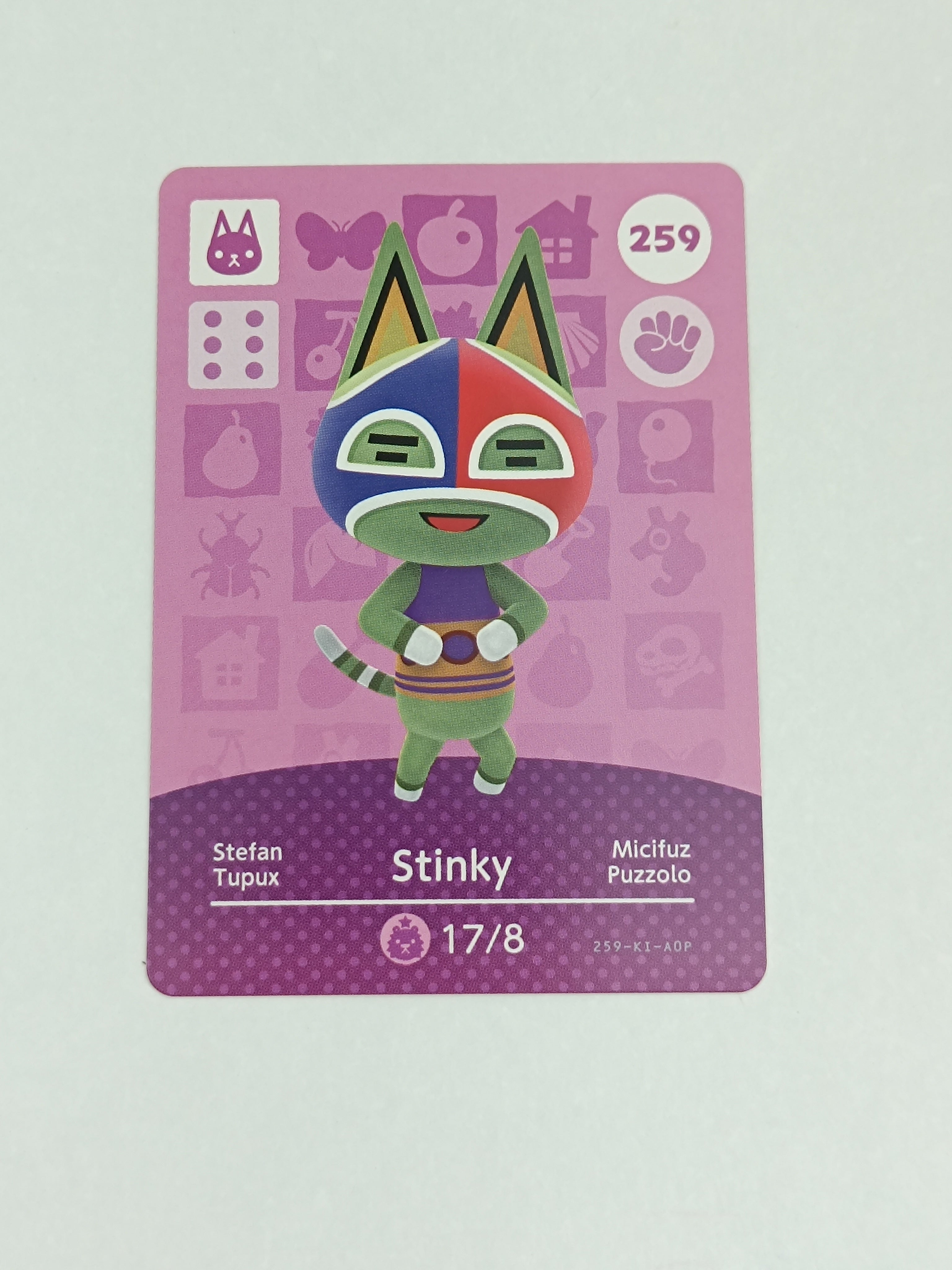 Amiibo Karte | 259 - Stinky