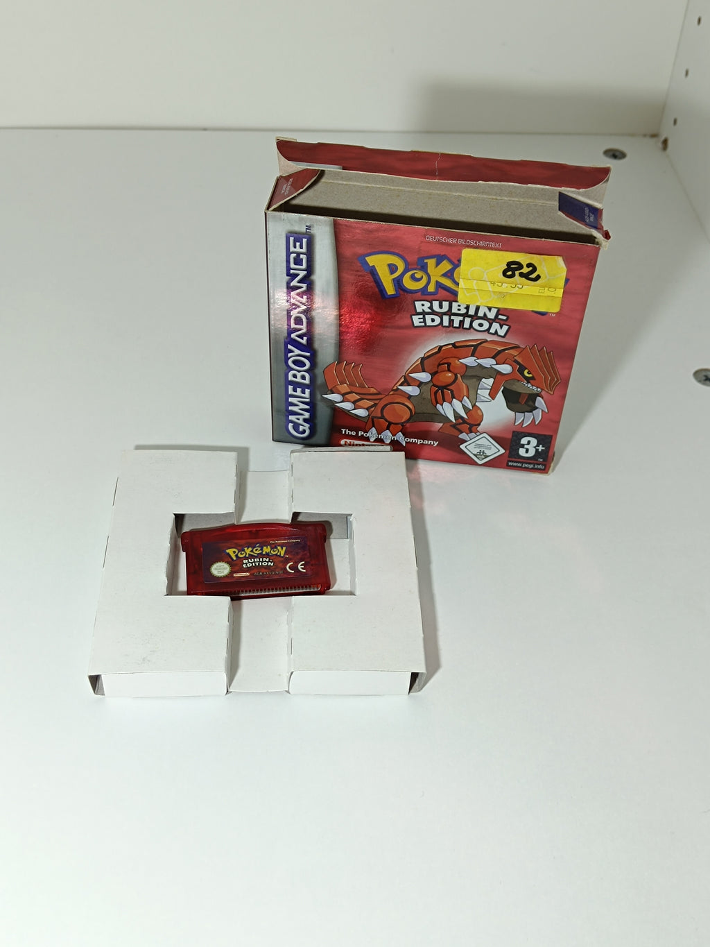 Pokemon Rubin Edition GBA - inkl. Verpackung & Inlay
