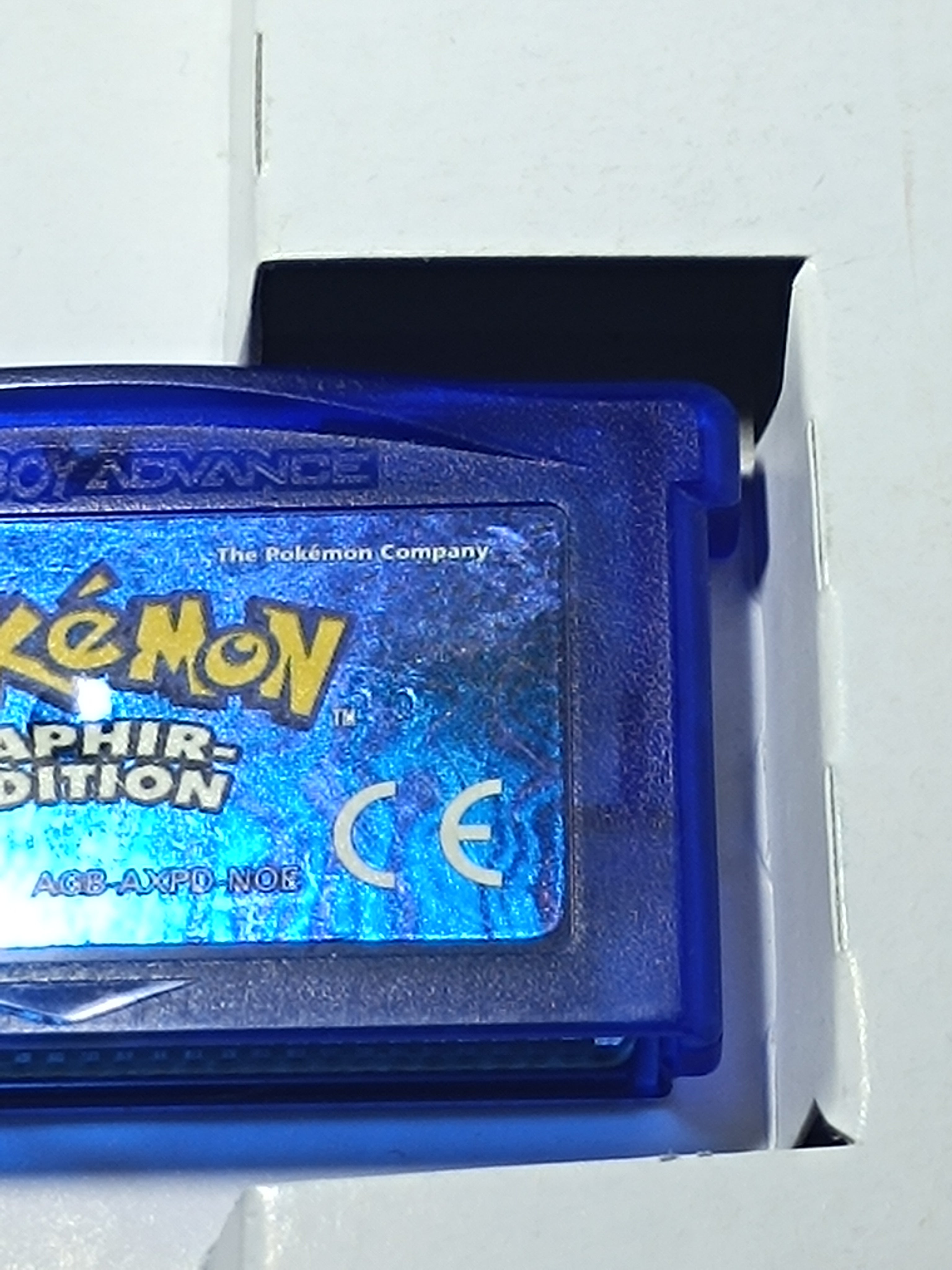 Pokemon Saphir Edition GBA - inkl. Verpackung, Anleitung, VIP Code & Inlay