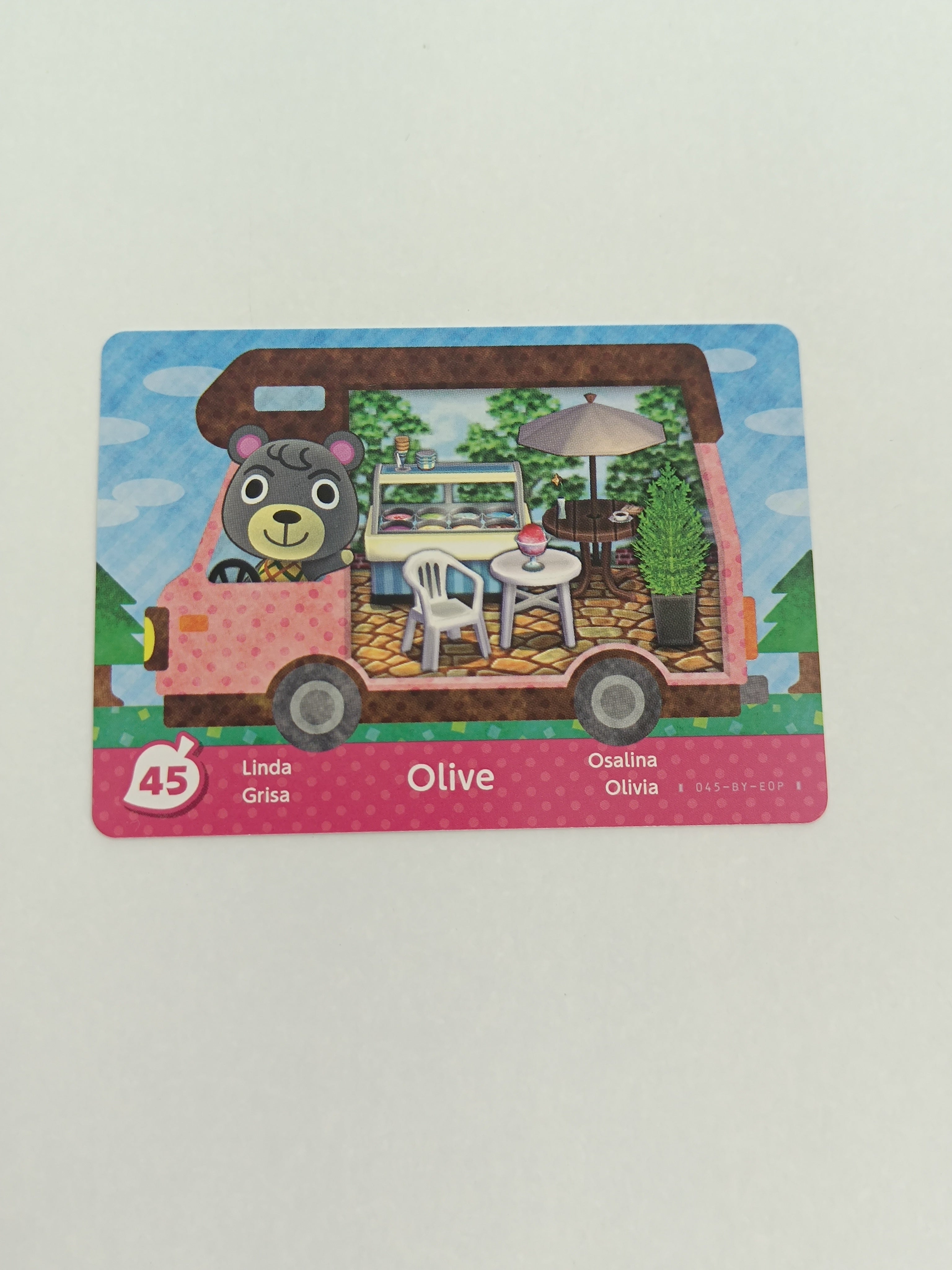 Amiibo Wohnmobil Karte | 45 - Olive