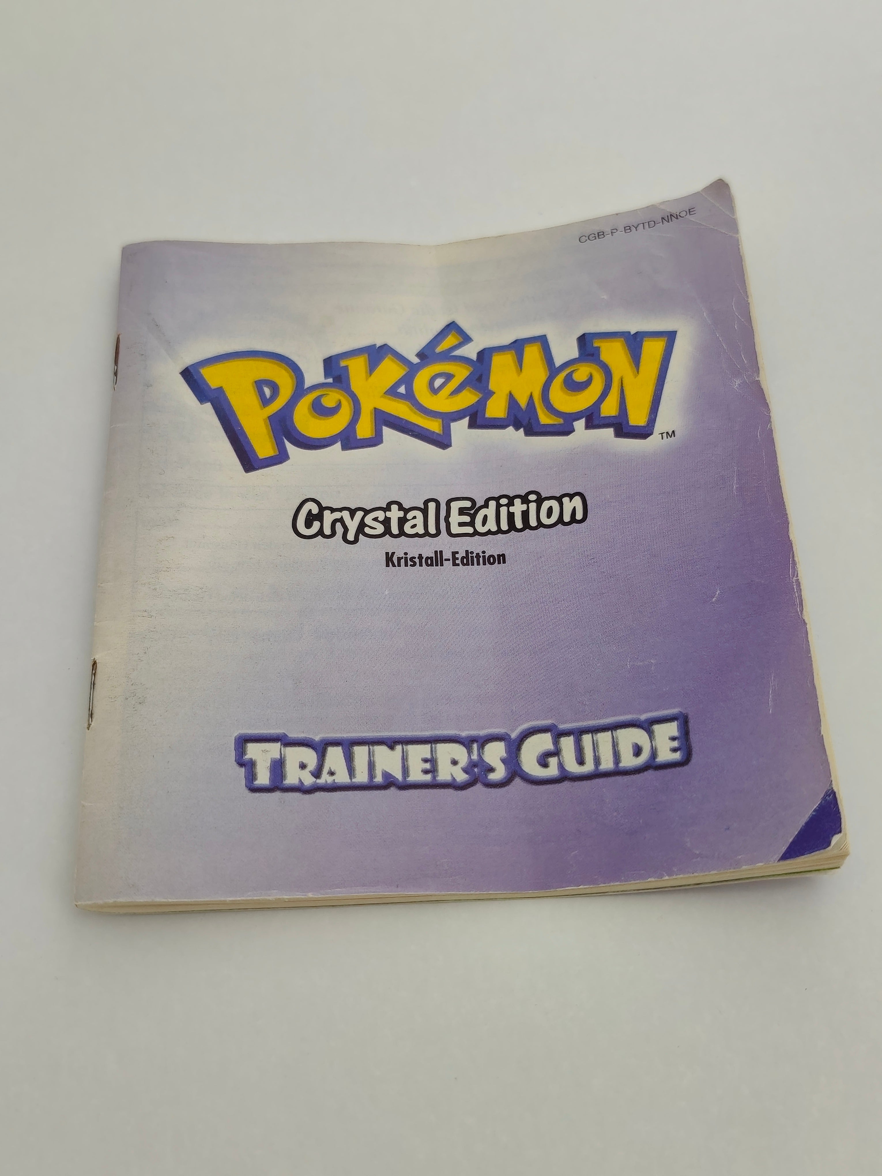 Pokemon Kristall Edition - Leerhülle mit Anleitung