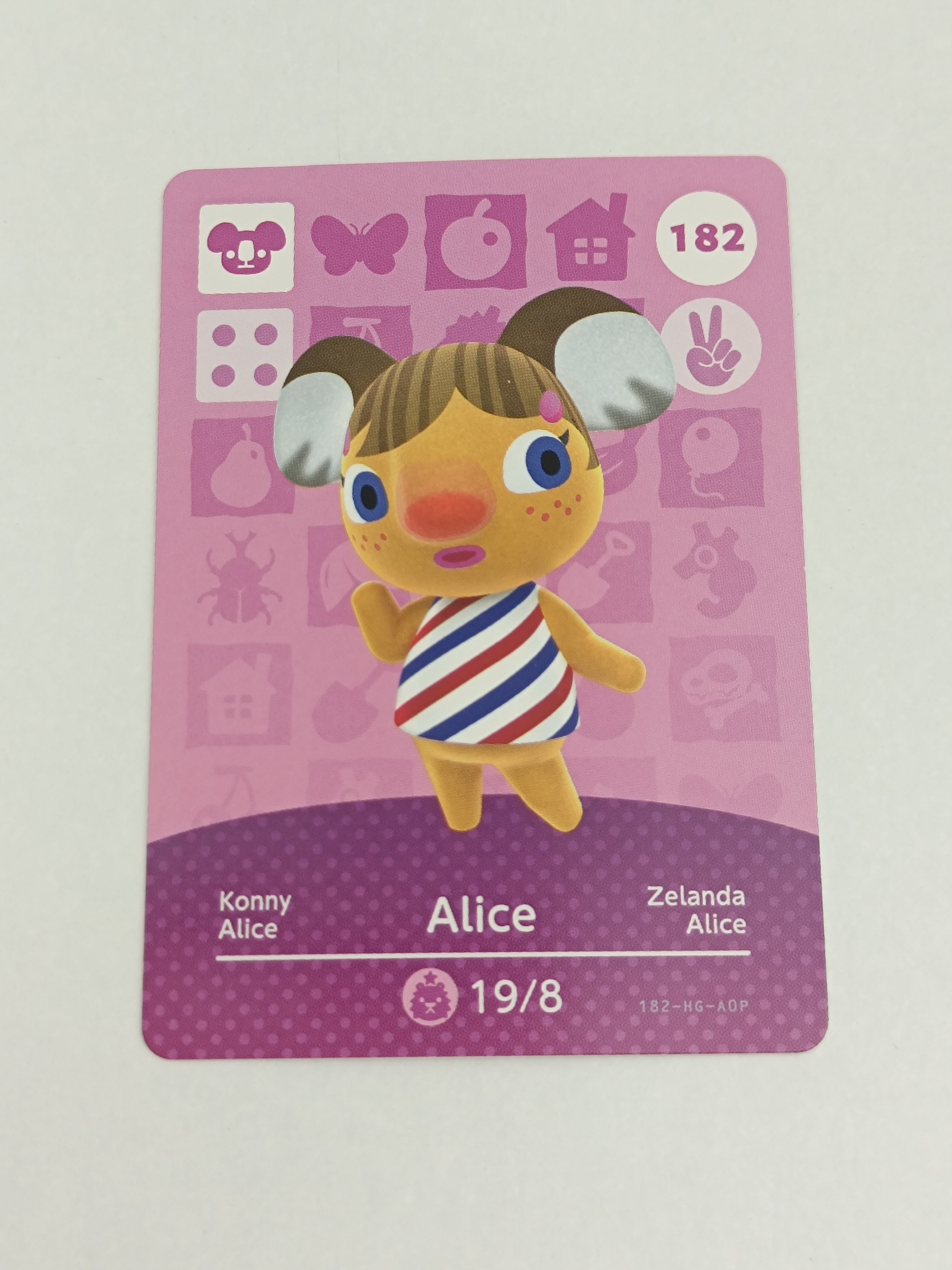Amiibo Karte | 182 - Alice