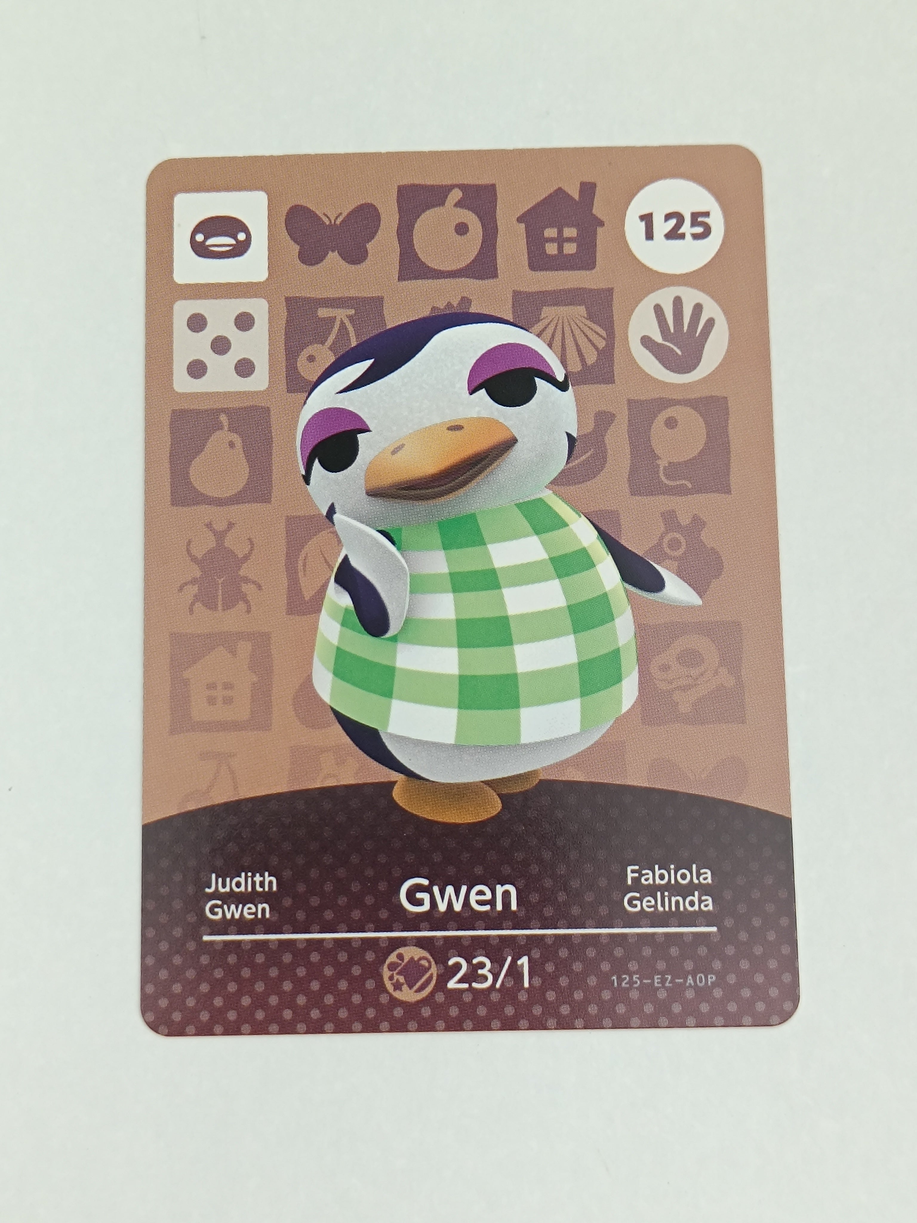 Amiibo Karte | 125 - Gwen