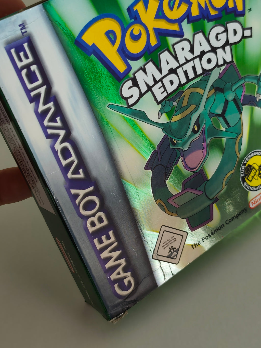 Pokemon Smaragd Edition - Leerhülle mit Anleitung, Inlay & VIP Code