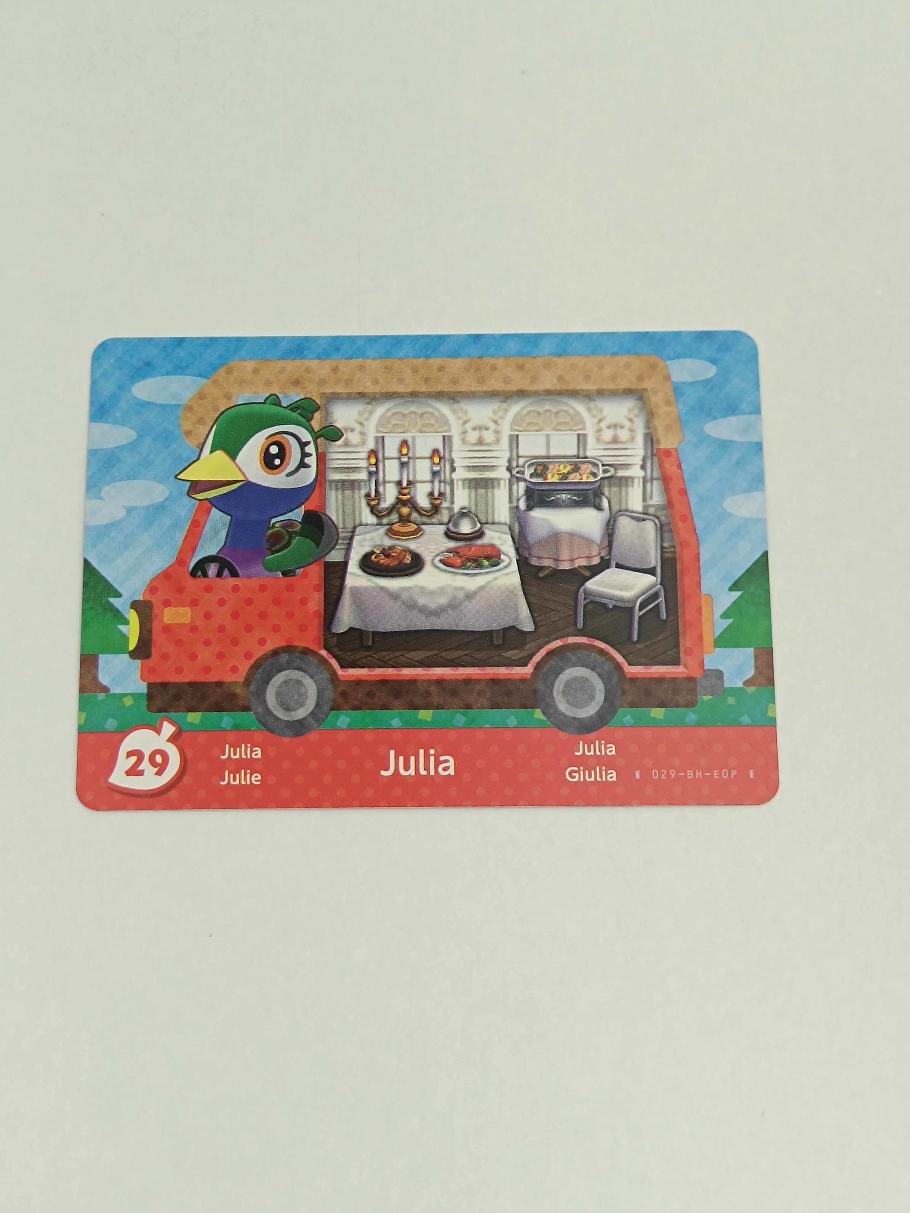 Amiibo Wohnmobil Karte | 29 - Julia